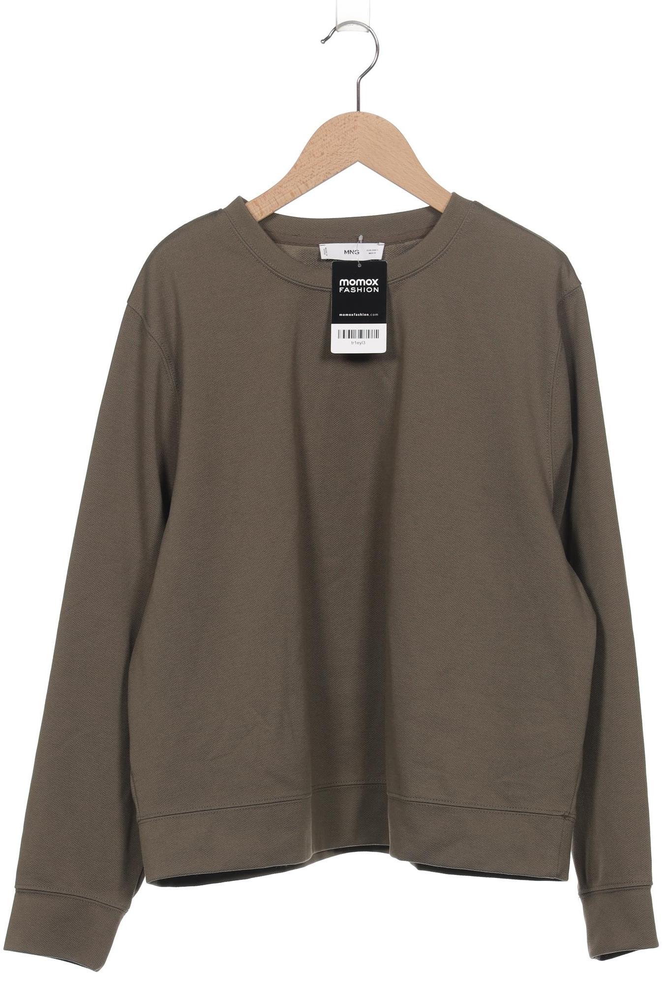 

Mango Damen Sweatshirt, grün, Gr. 42