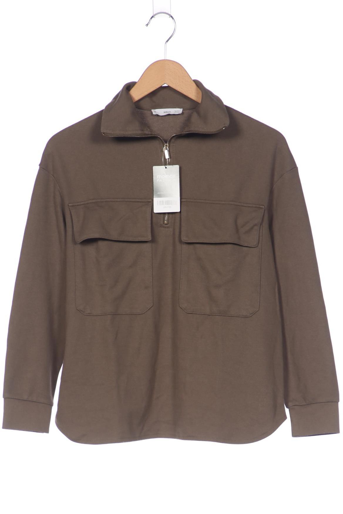 

Mango Damen Sweatshirt, braun, Gr. 34