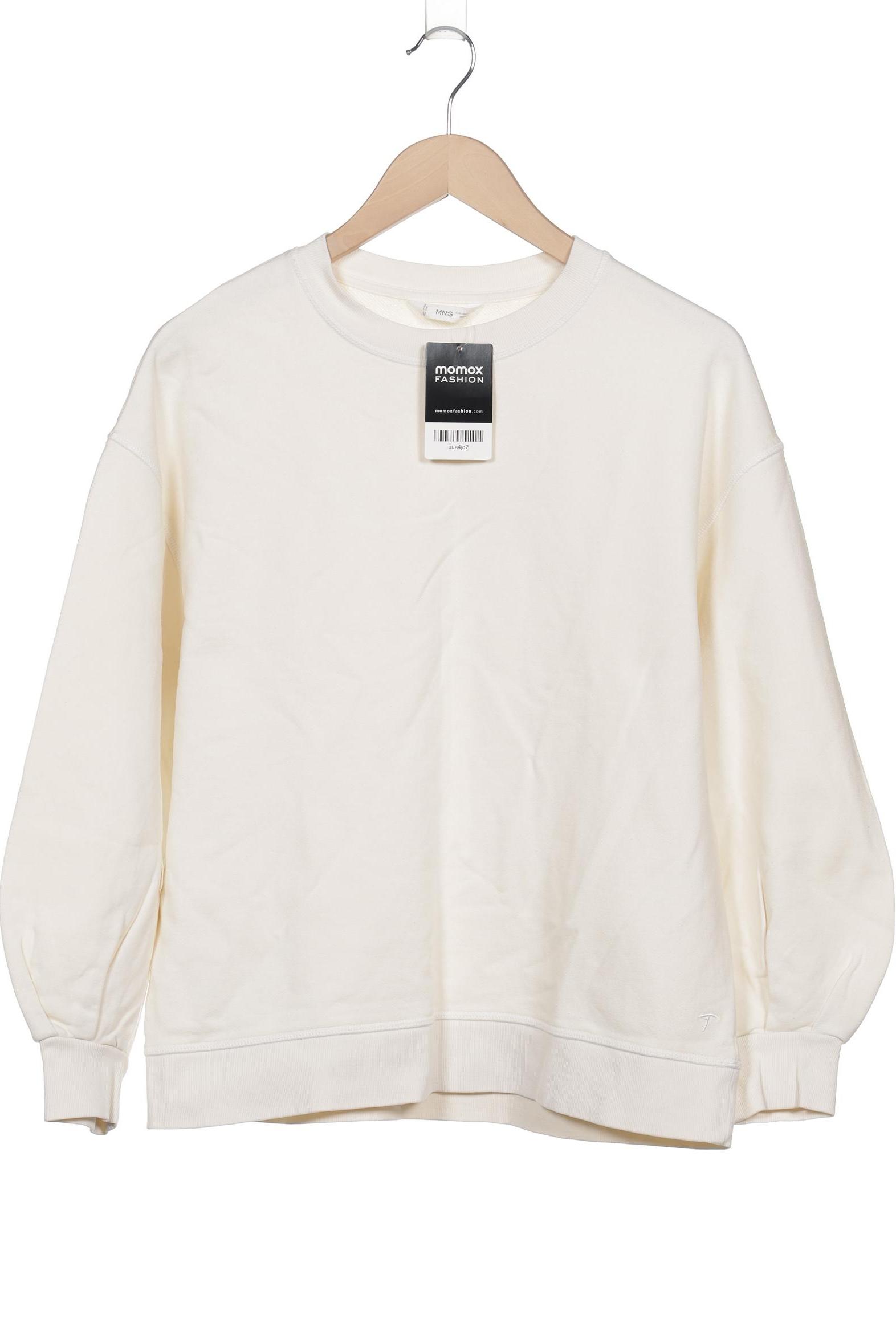 

Mango Damen Sweatshirt, cremeweiß, Gr. 38