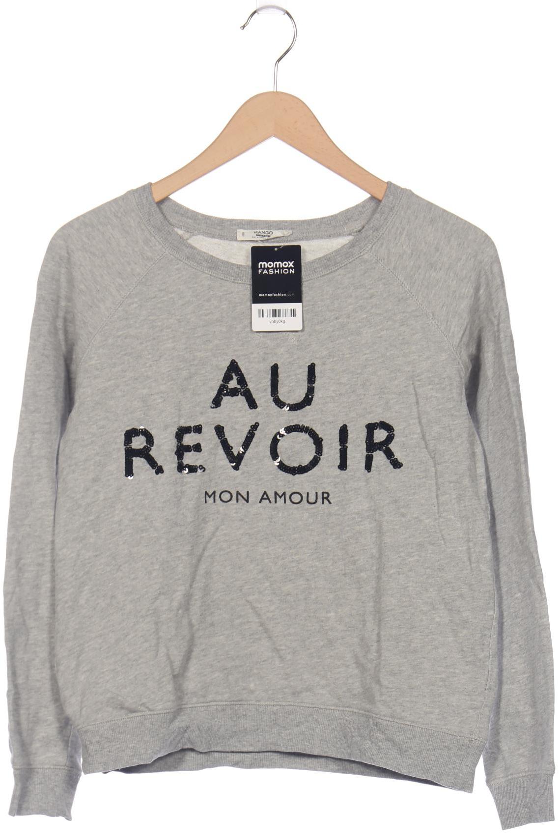 

Mango Damen Sweatshirt, grau, Gr. 38