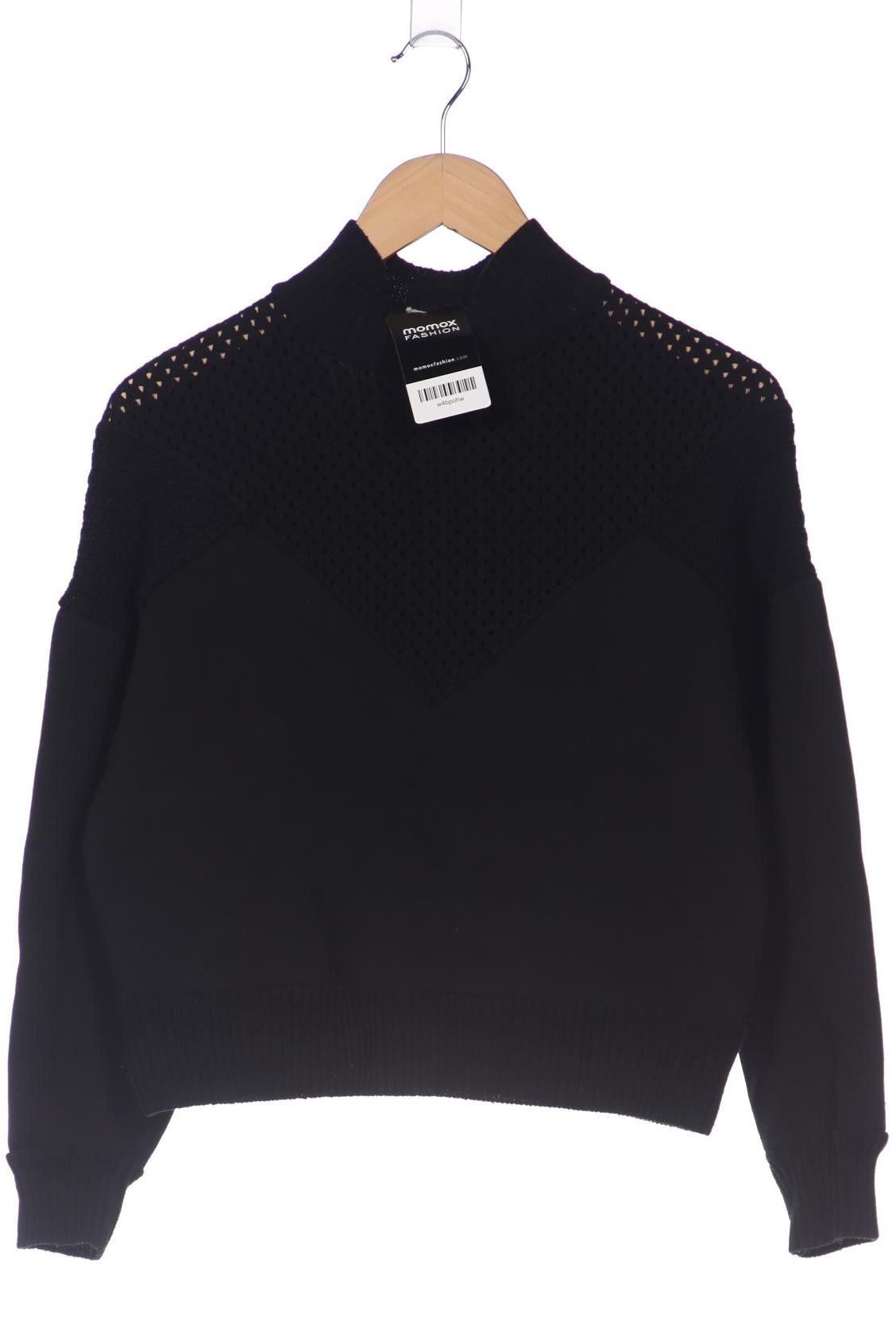 

Mango Damen Sweatshirt, schwarz, Gr. 38