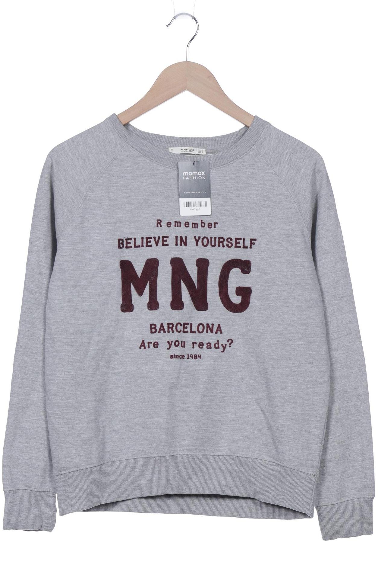 

Mango Damen Sweatshirt, grau, Gr. 38
