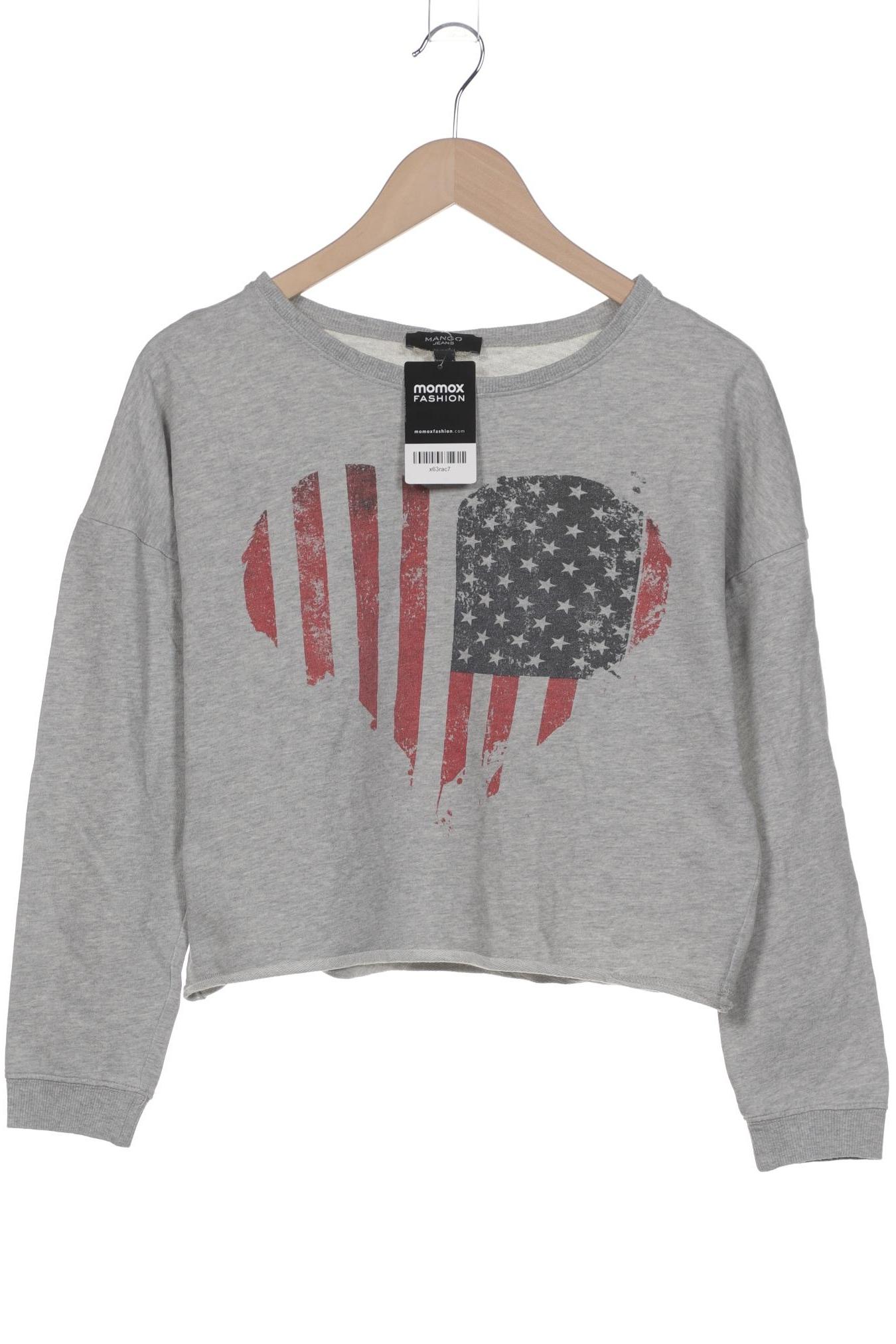 

Mango Damen Sweatshirt, grau, Gr. 36