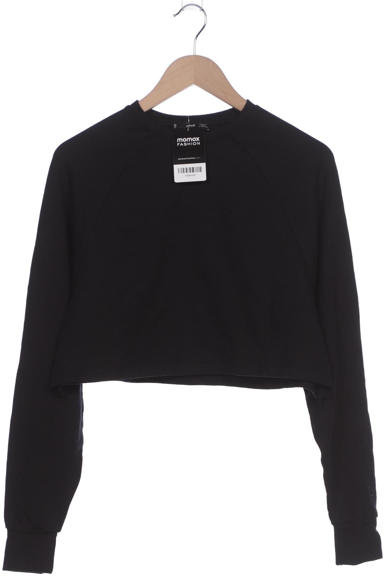 

Mango Damen Sweatshirt, schwarz, Gr. 38