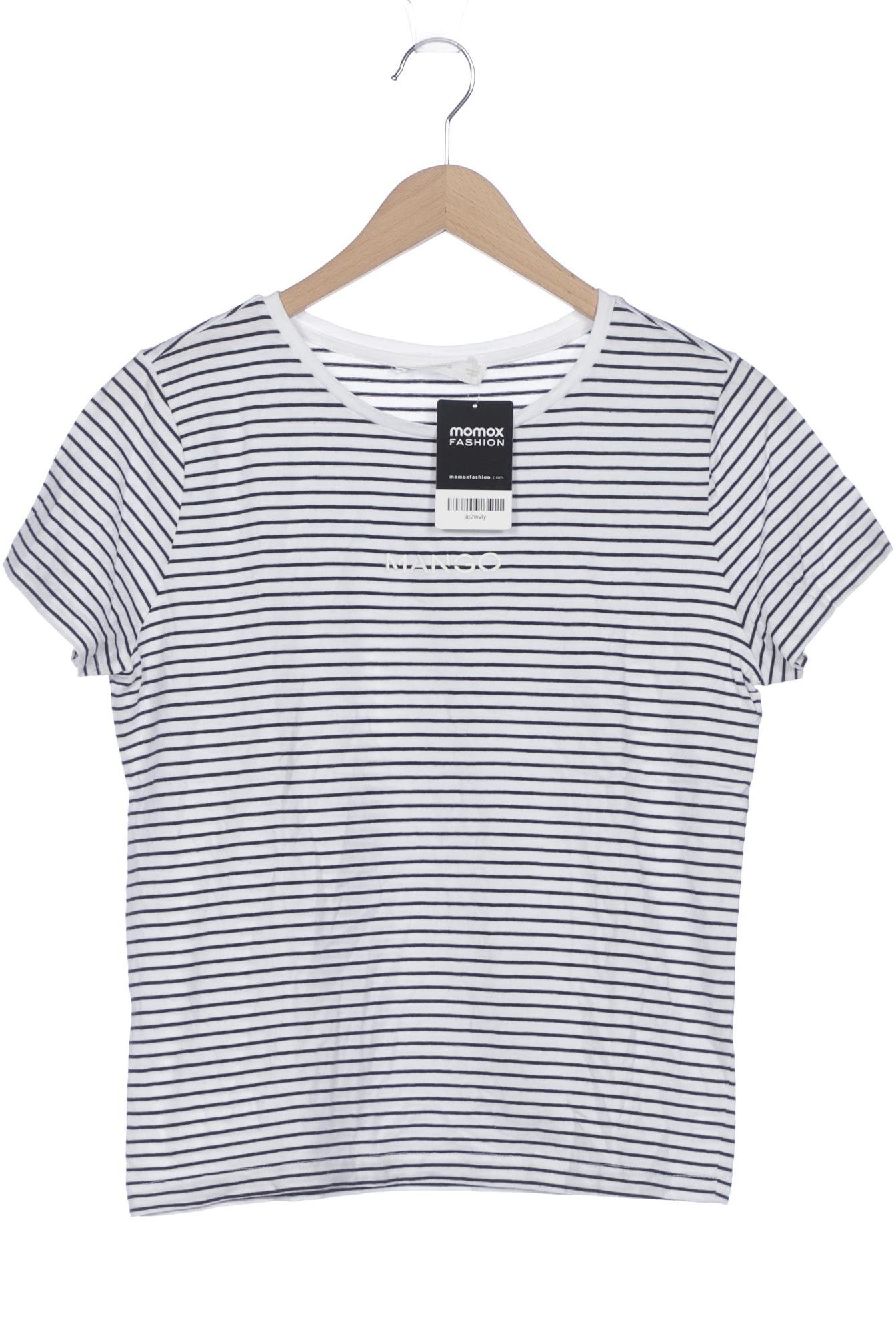 

Mango Damen T-Shirt, weiß, Gr. 44