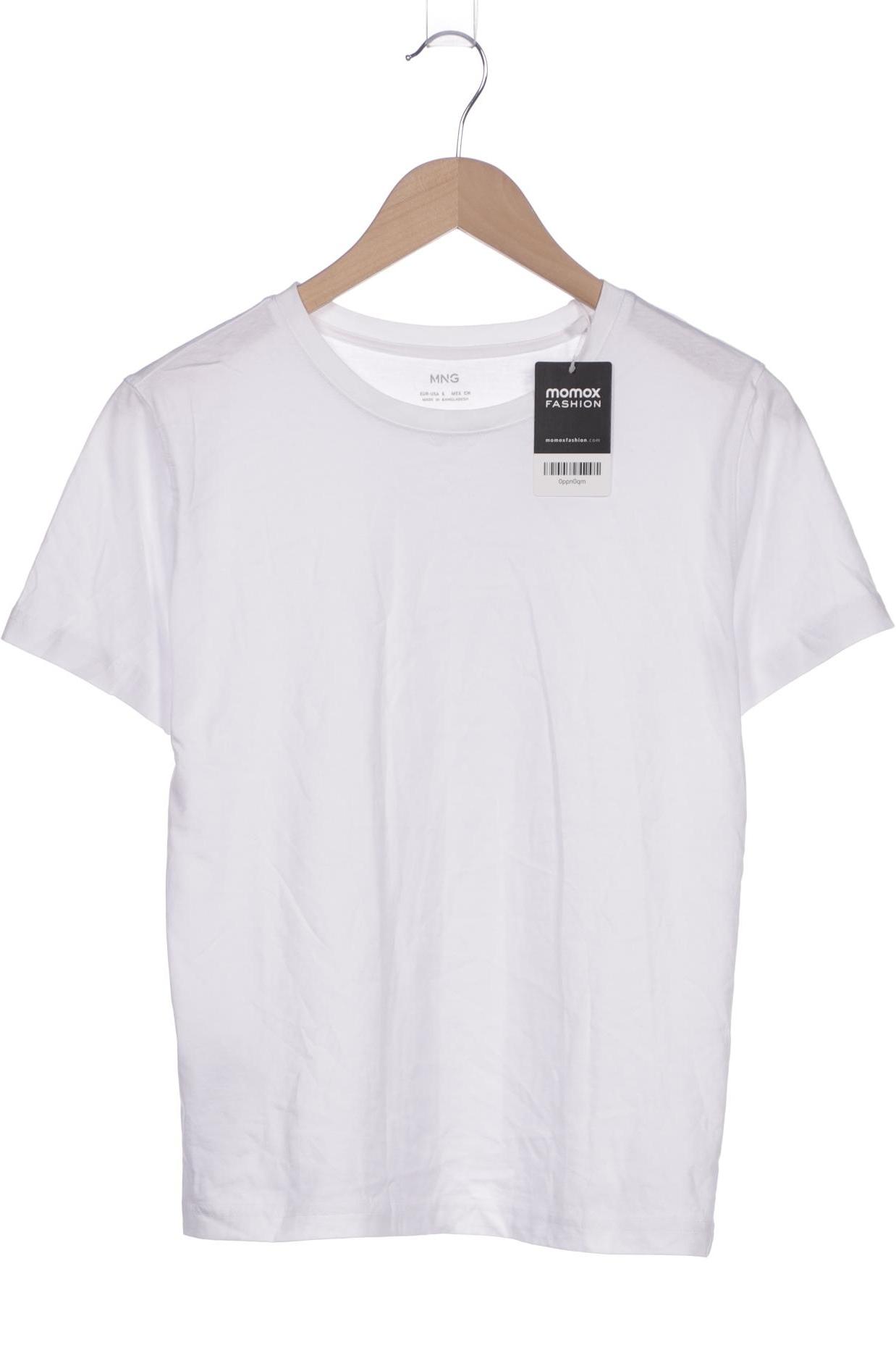 

Mango Damen T-Shirt, weiß, Gr. 36
