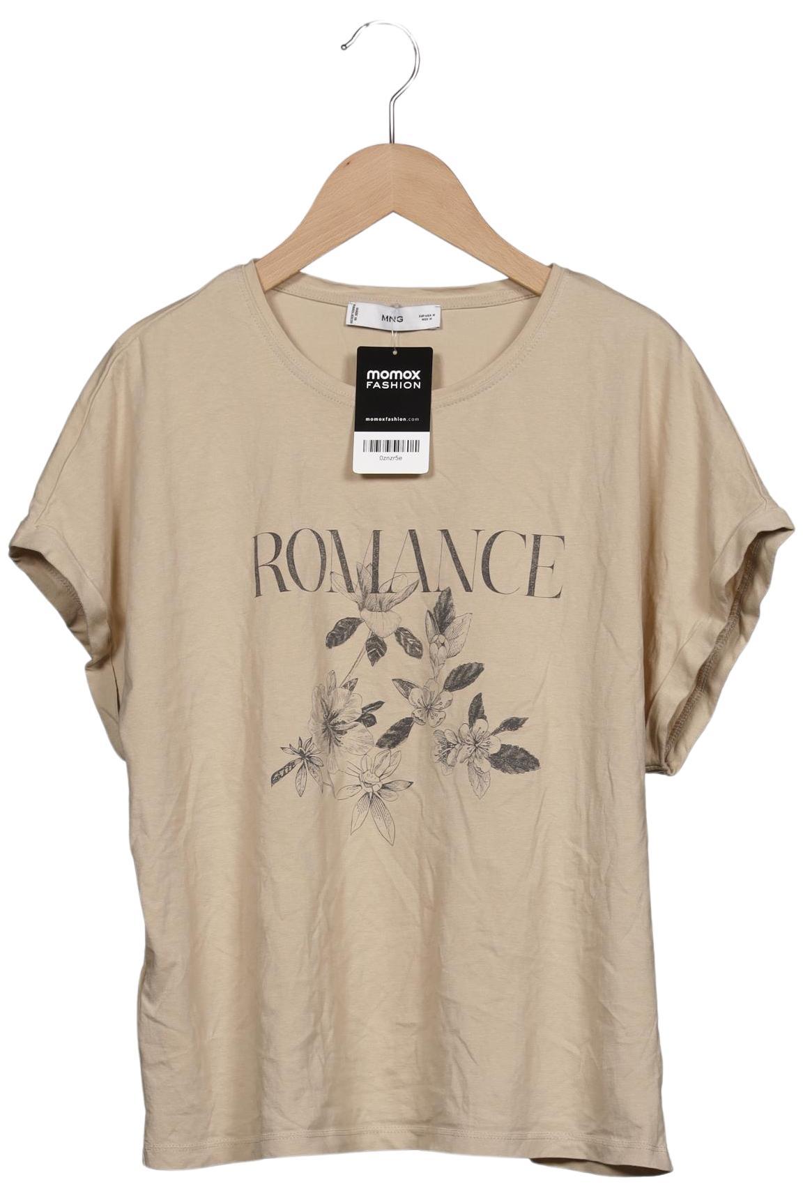 

Mango Damen T-Shirt, beige, Gr. 38