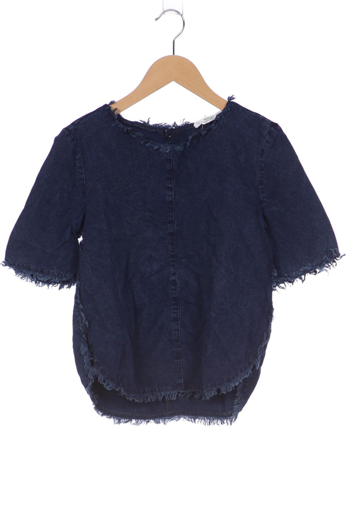 

Mango Damen T-Shirt, marineblau, Gr. 36