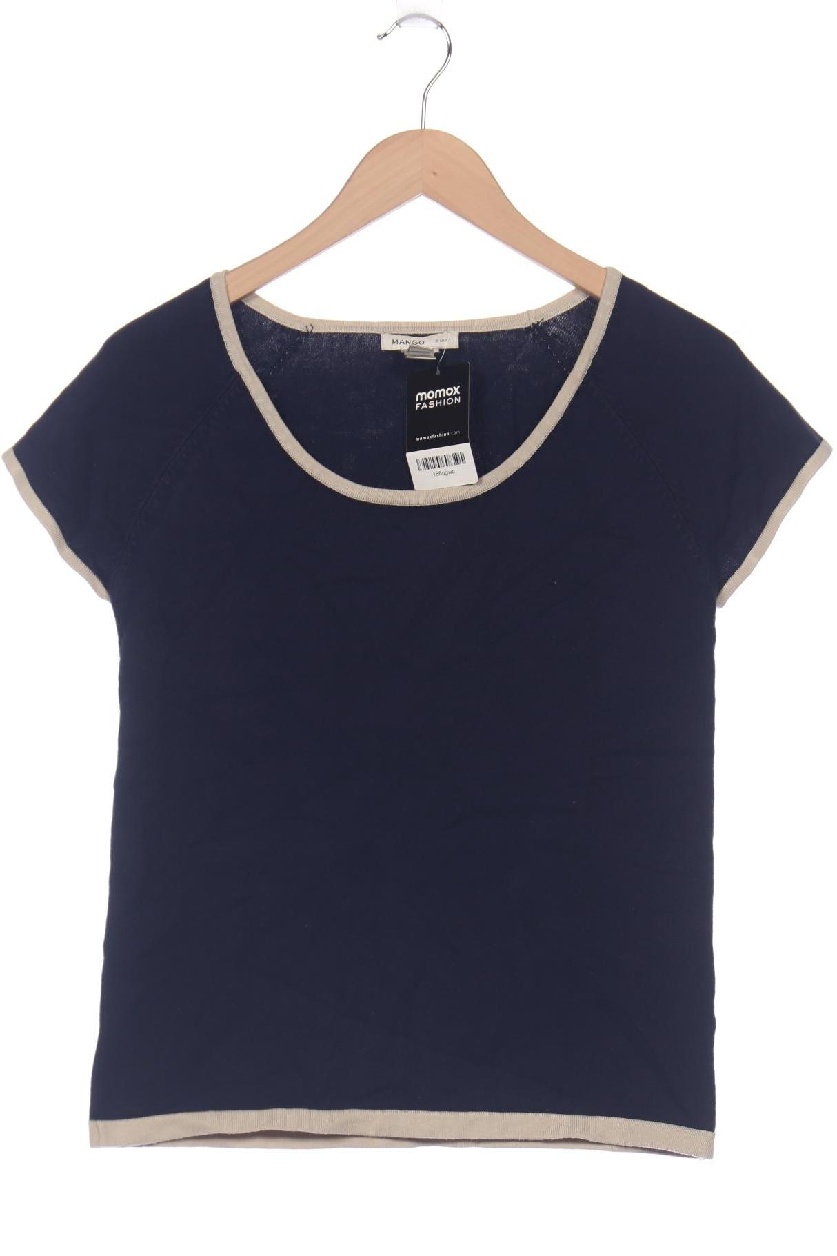 

Mango Damen T-Shirt, marineblau, Gr. 44