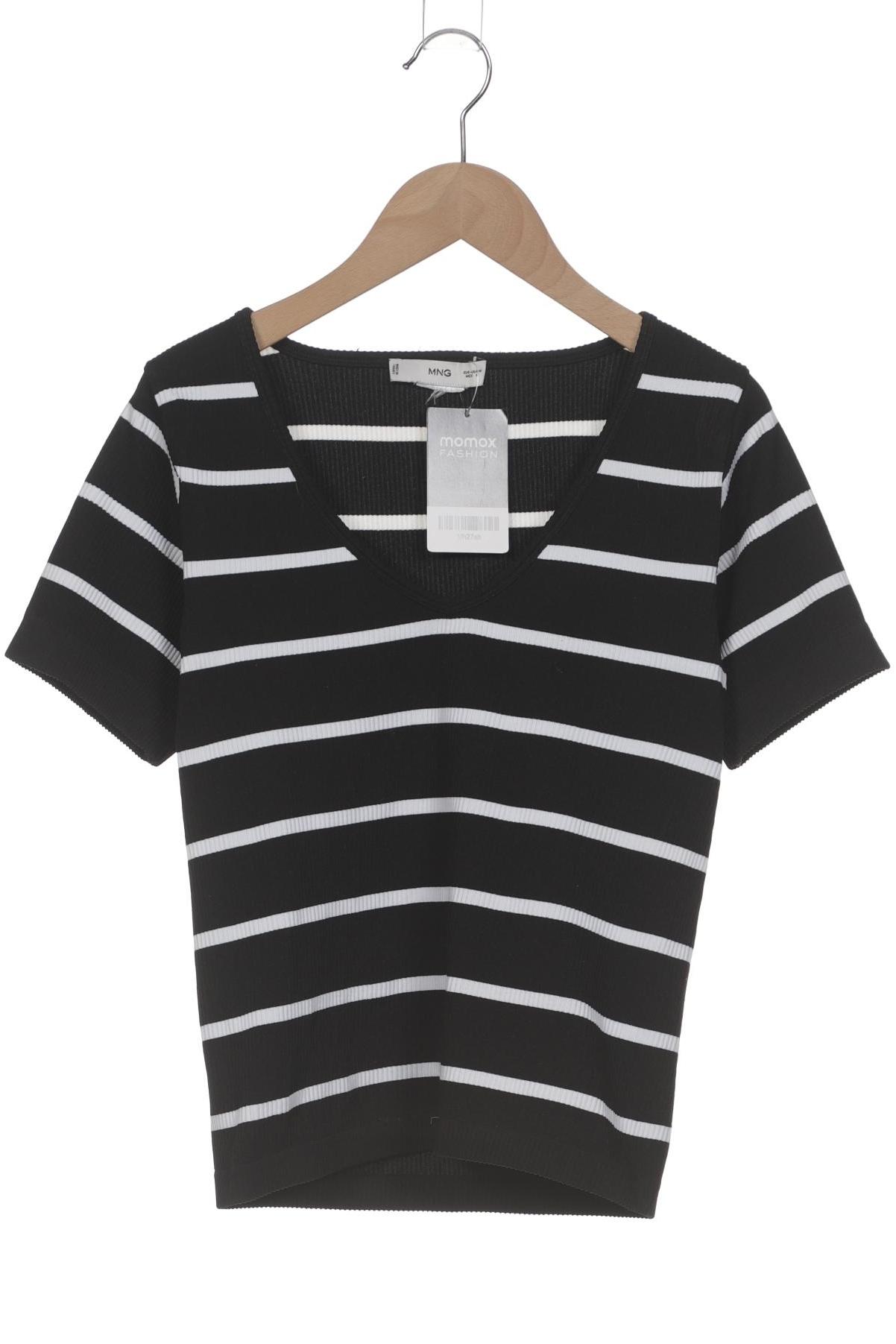 

Mango Damen T-Shirt, schwarz, Gr. 38