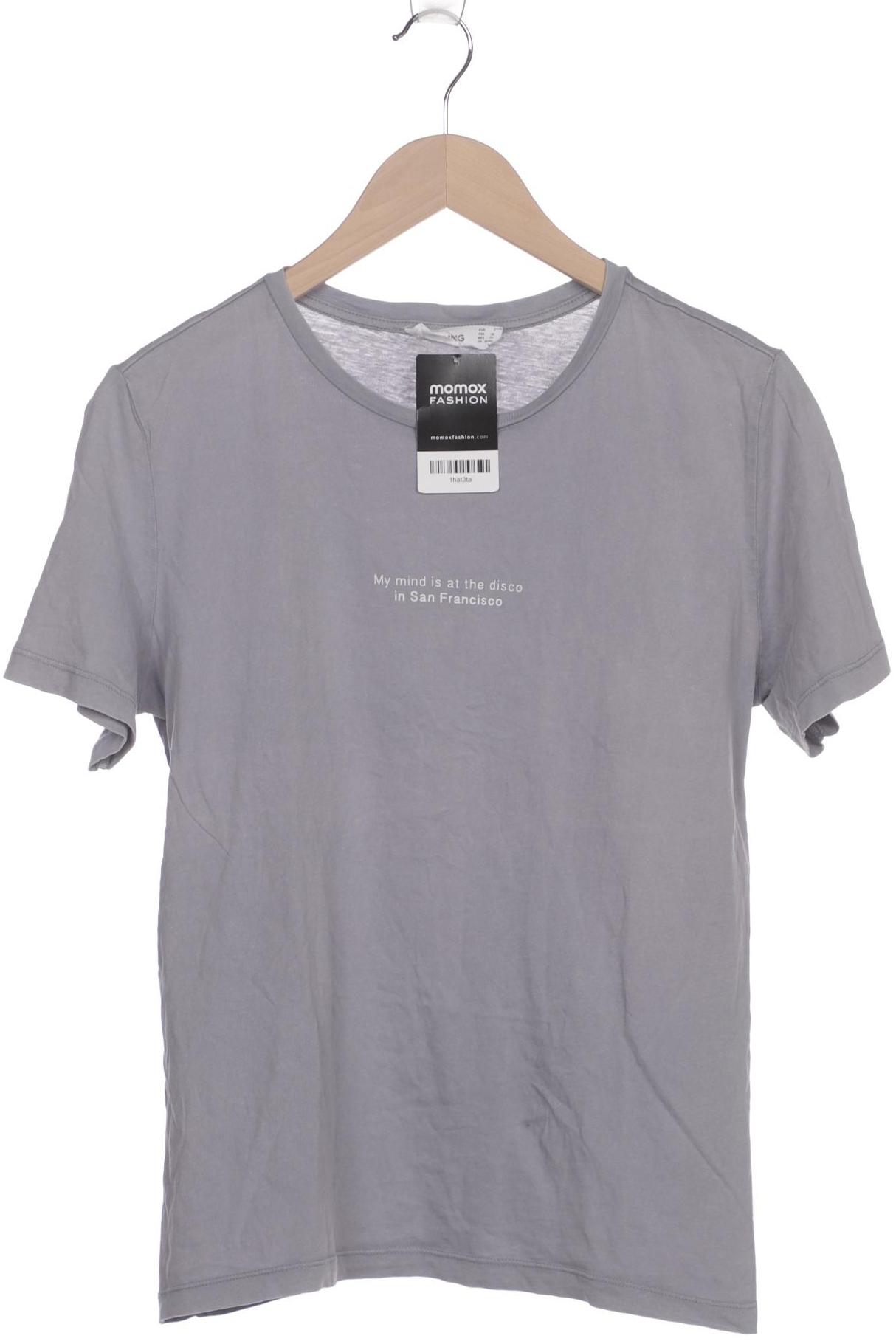 

Mango Damen T-Shirt, grau, Gr. 36