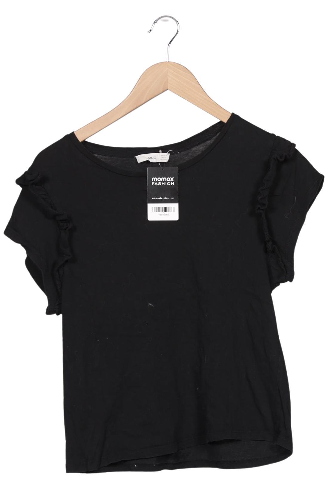 

Mango Damen T-Shirt, schwarz, Gr. 38