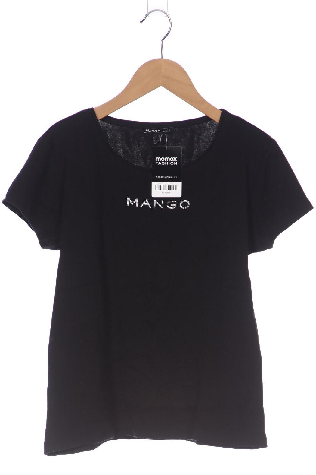 

Mango Damen T-Shirt, schwarz, Gr. 42