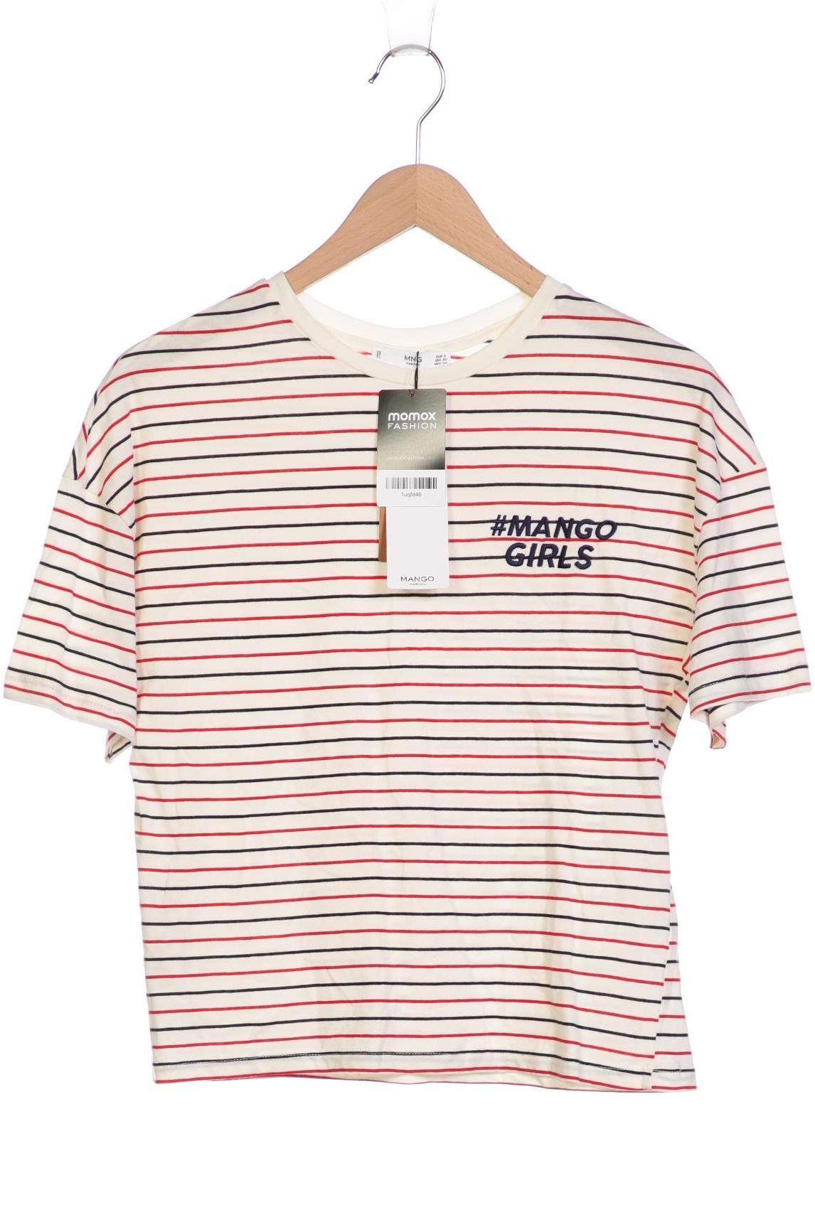 

Mango Damen T-Shirt, cremeweiß, Gr. 36