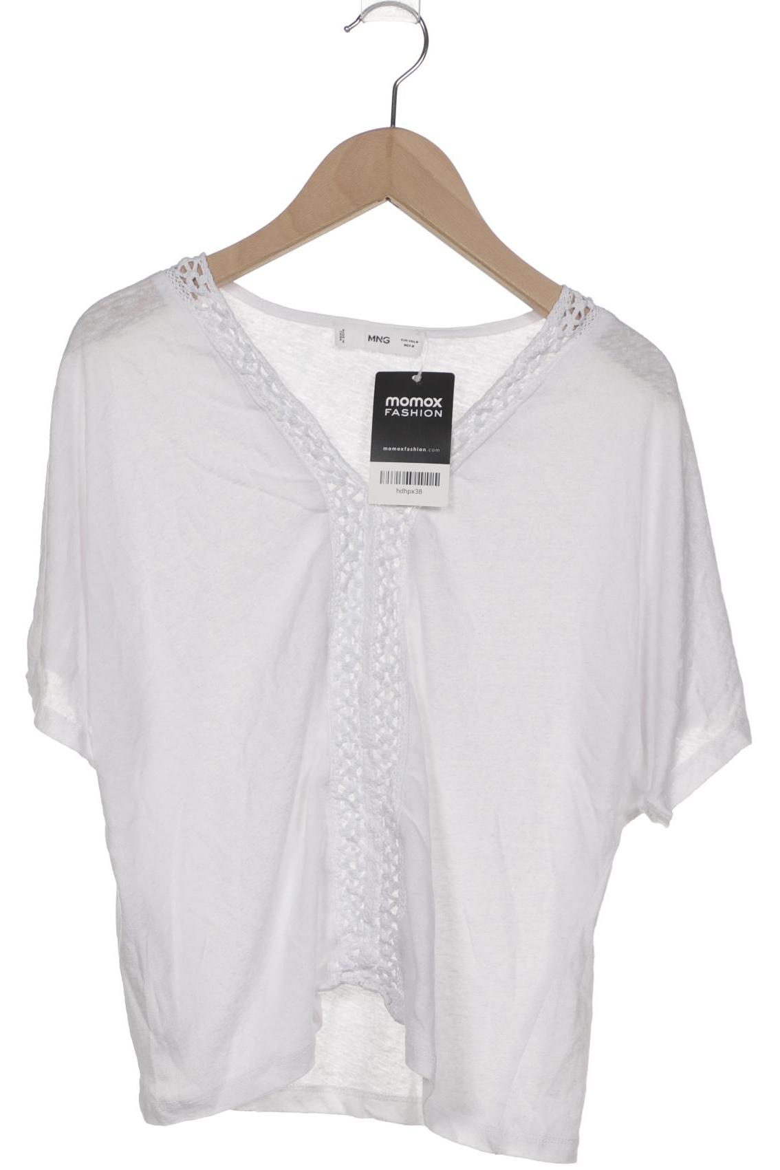 

Mango Damen T-Shirt, weiß, Gr. 38
