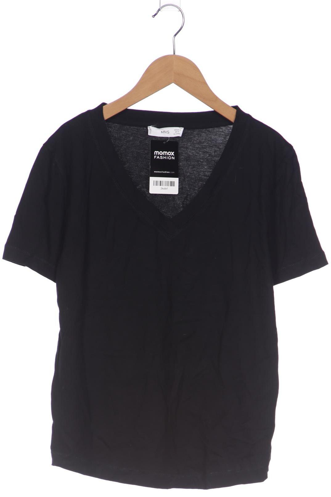 

Mango Damen T-Shirt, schwarz, Gr. 38