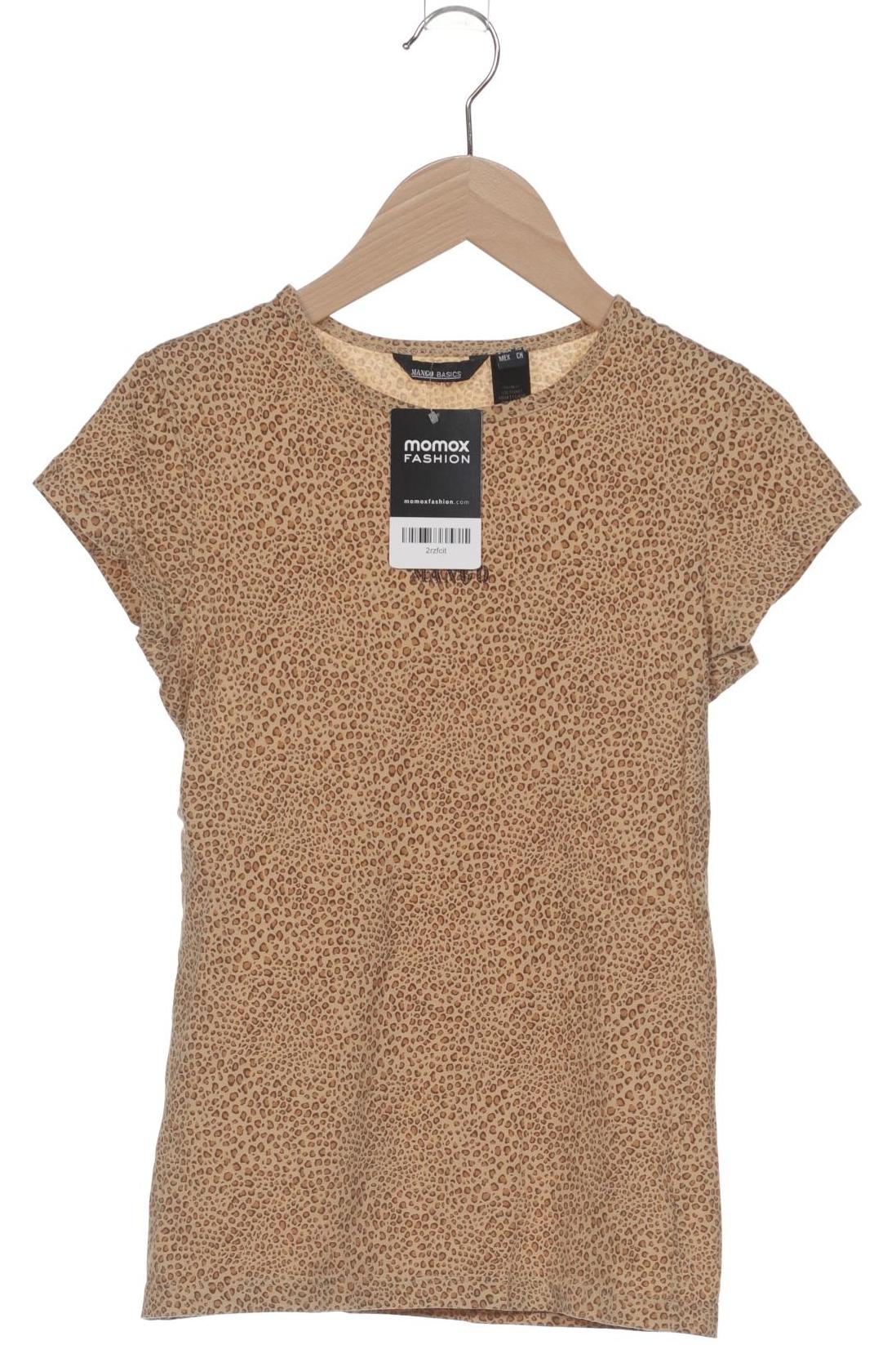 

Mango Damen T-Shirt, beige, Gr. 36
