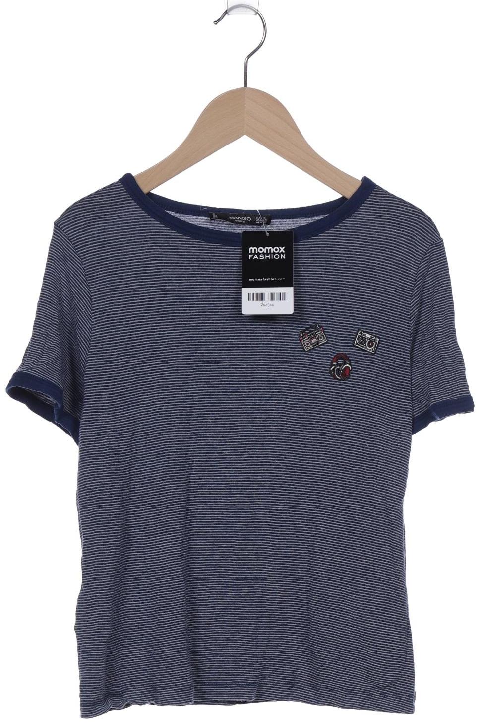 

Mango Damen T-Shirt, marineblau, Gr. 36