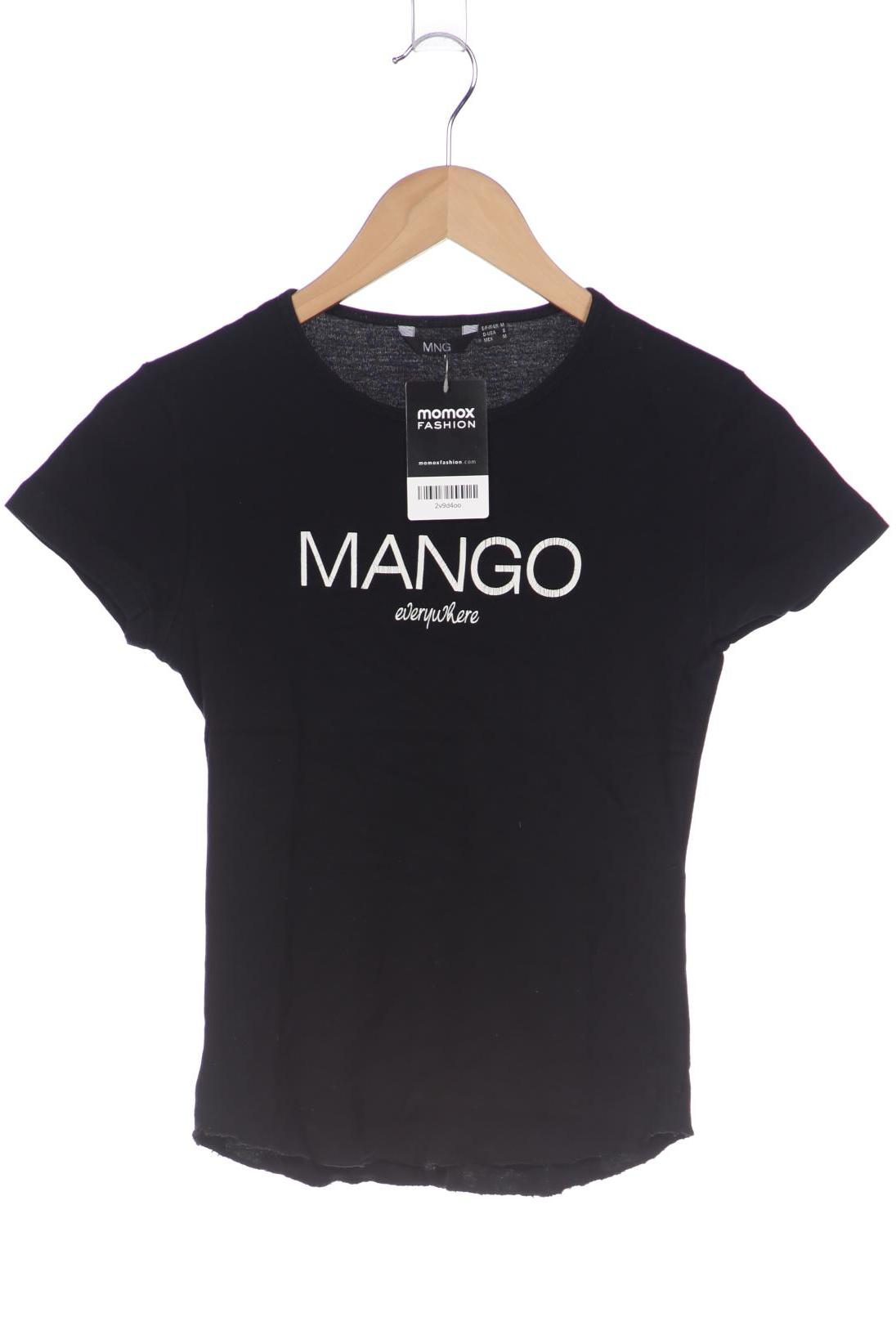 

Mango Damen T-Shirt, schwarz, Gr. 36