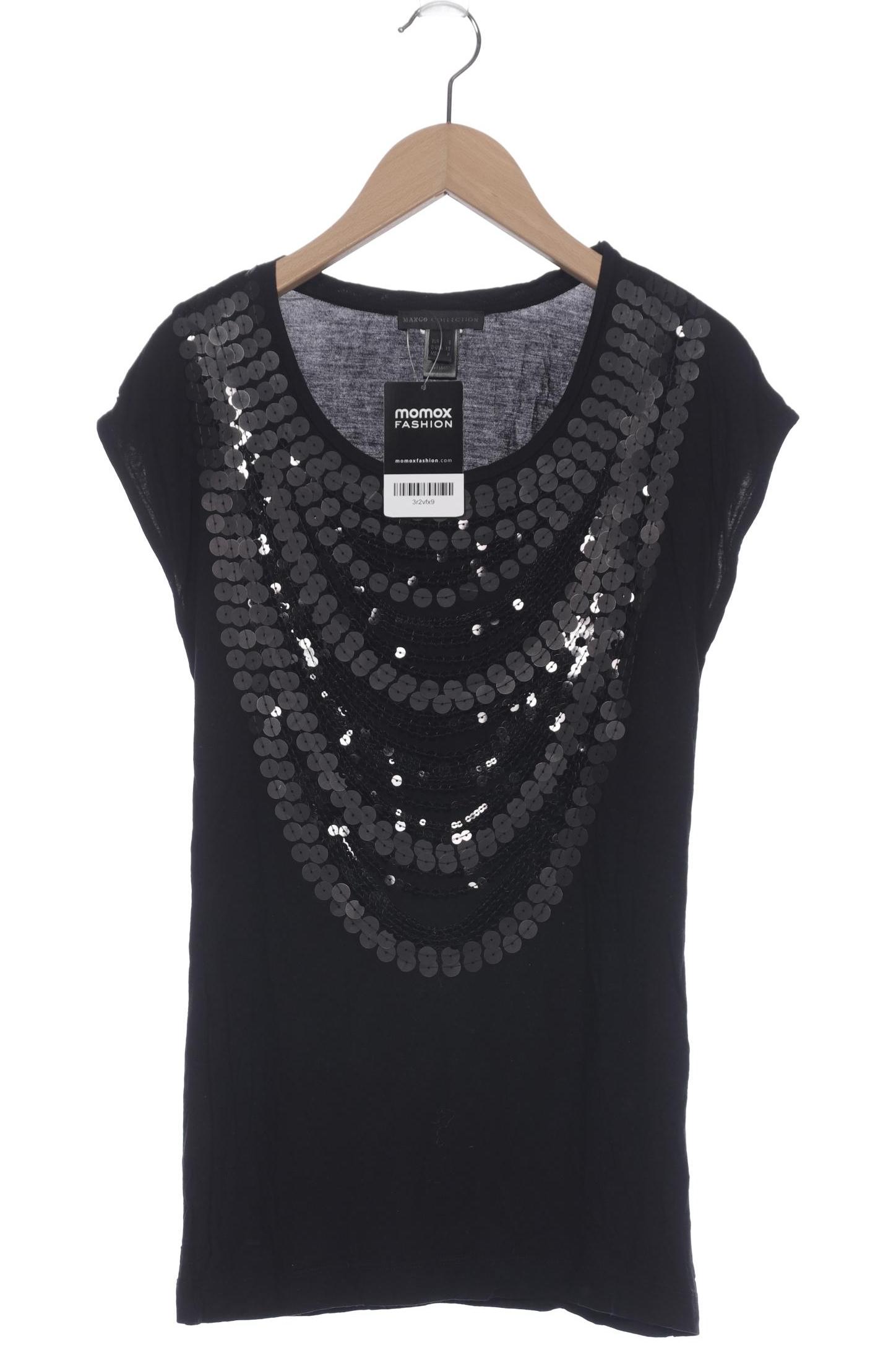 

Mango Damen T-Shirt, schwarz, Gr. 36