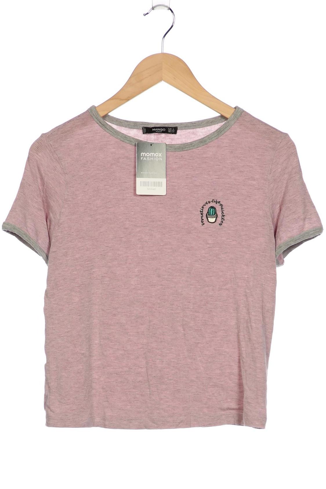 

Mango Damen T-Shirt, pink, Gr. 36