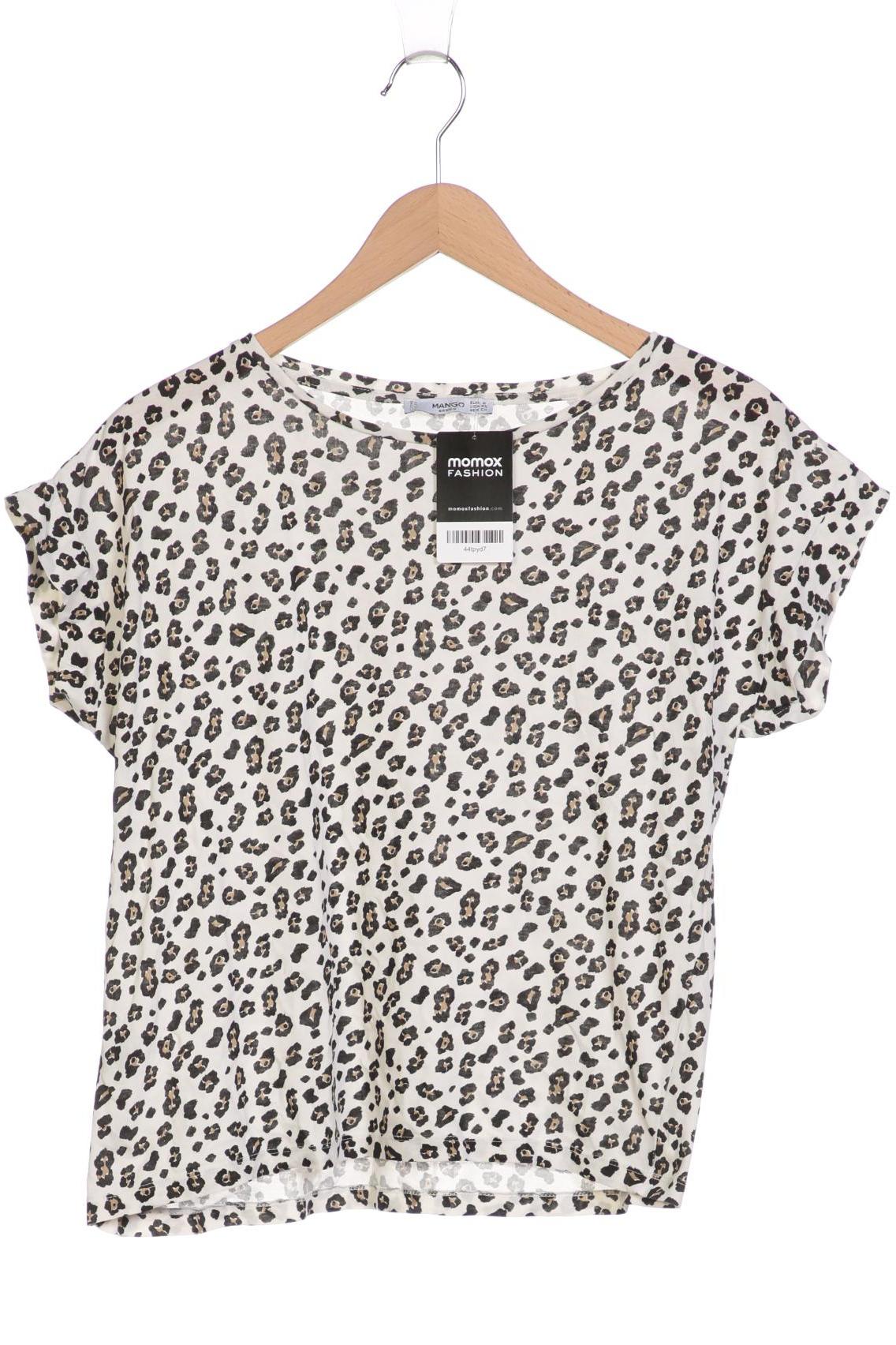 

Mango Damen T-Shirt, cremeweiß, Gr. 36