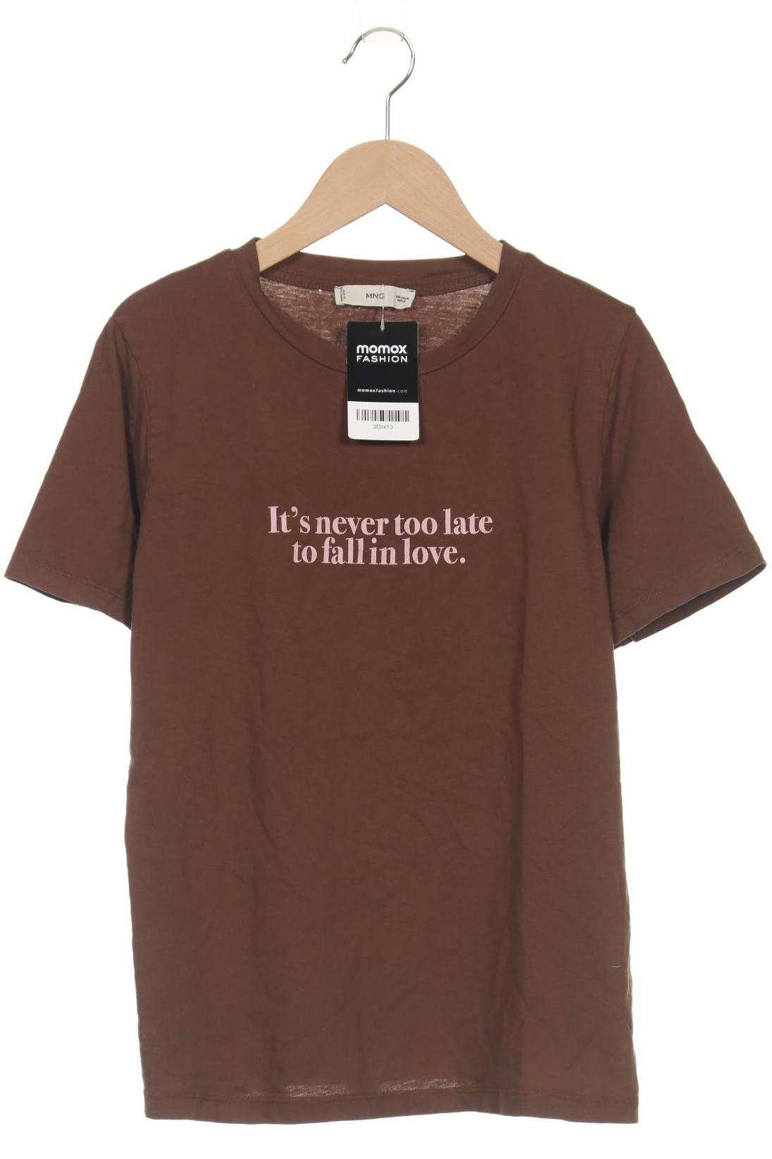

Mango Damen T-Shirt, braun, Gr. 38