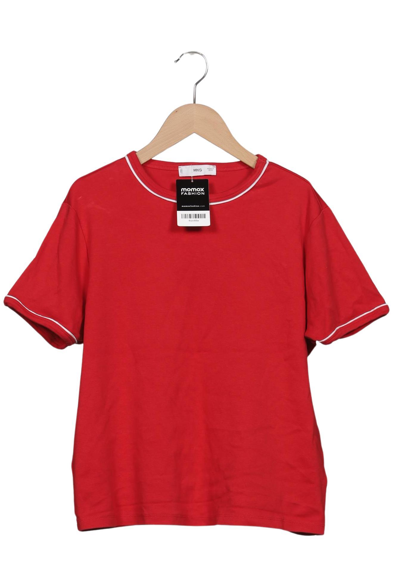

Mango Damen T-Shirt, rot, Gr. 44