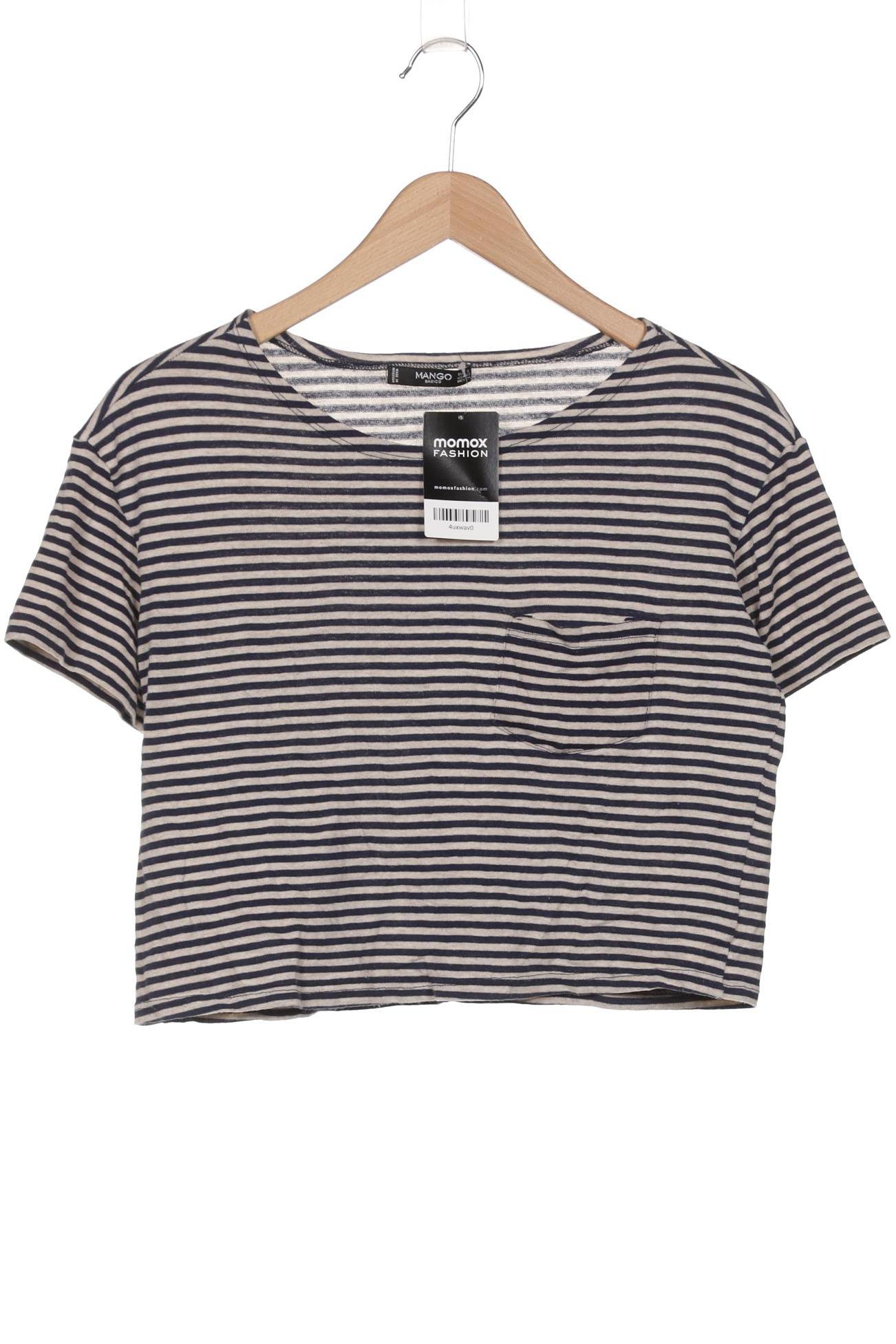 

Mango Damen T-Shirt, marineblau, Gr. 36