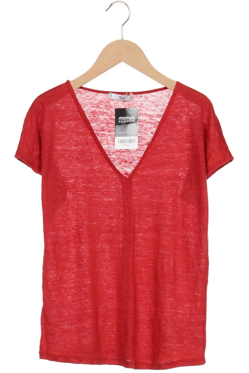 

Mango Damen T-Shirt, rot, Gr. 36