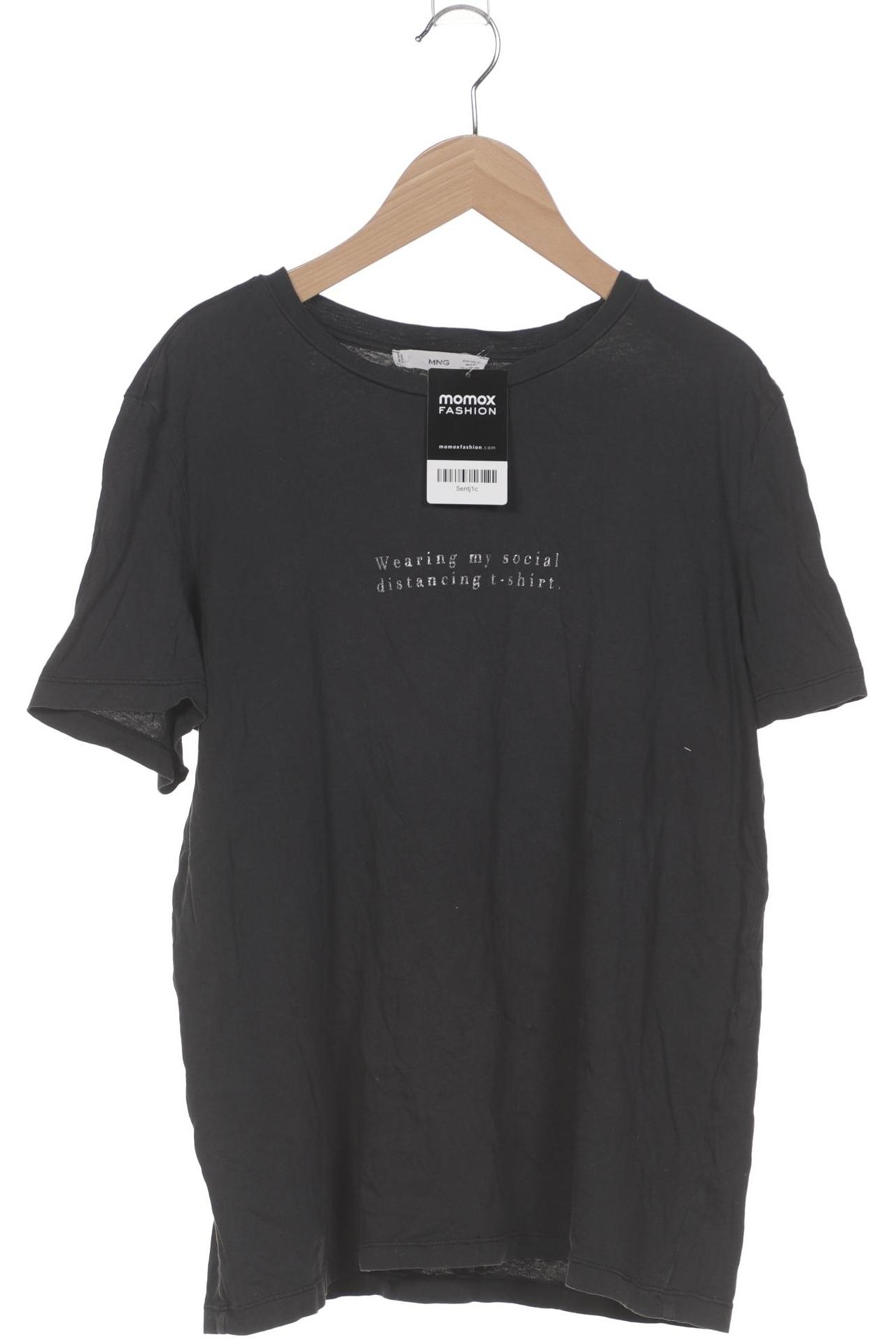 

Mango Damen T-Shirt, schwarz, Gr. 38
