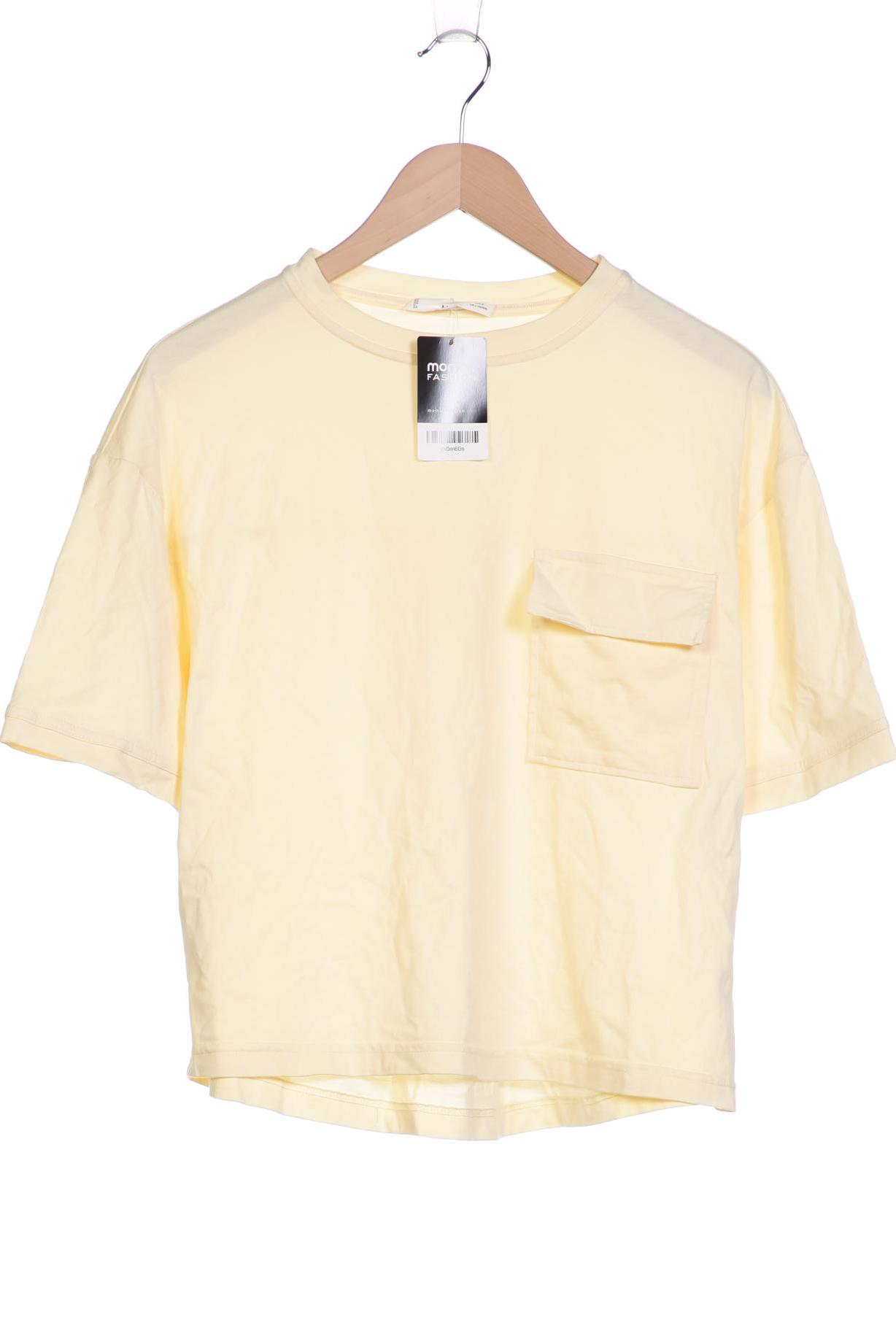 

Mango Damen T-Shirt, gelb, Gr. 38