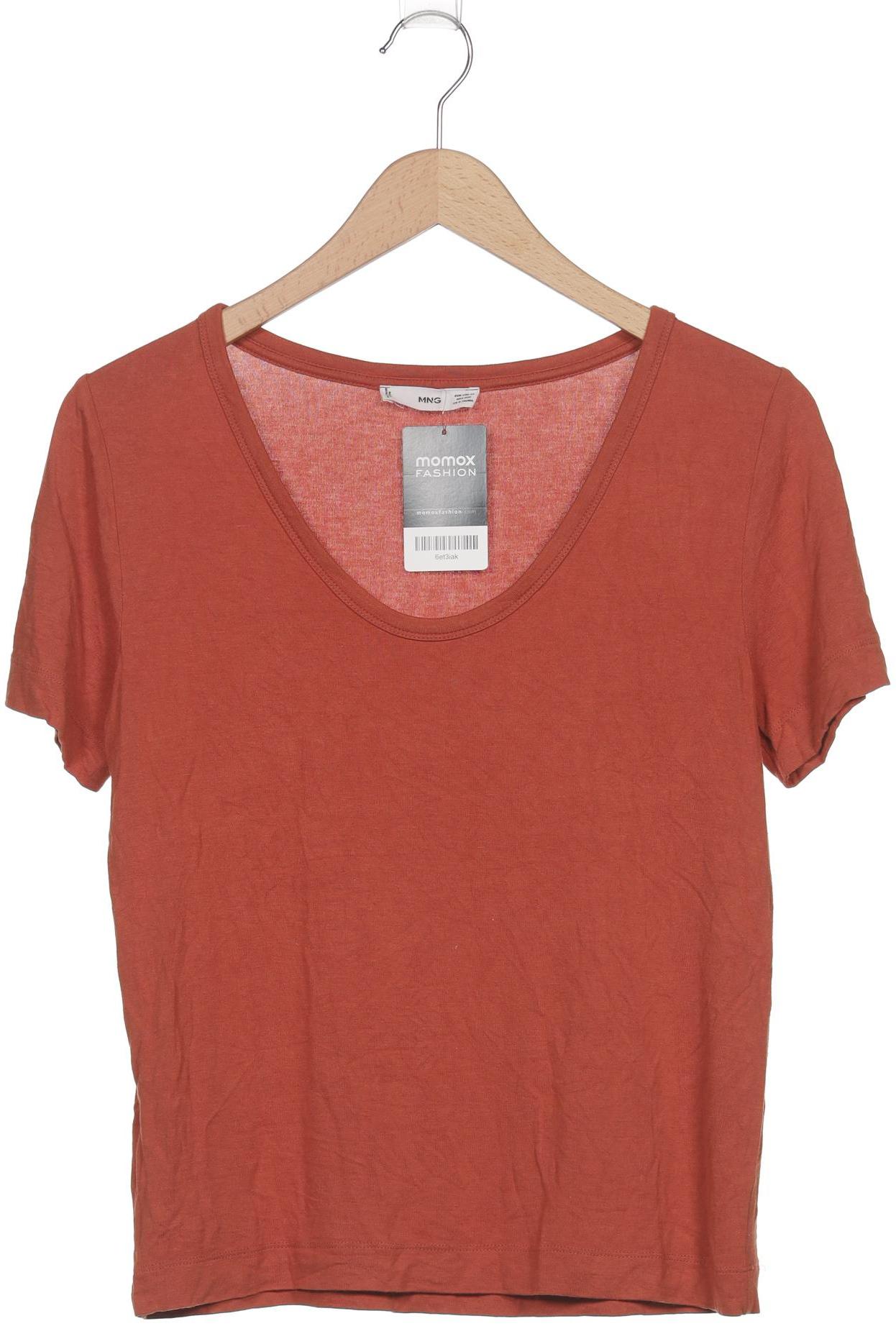 

Mango Damen T-Shirt, braun, Gr. 34