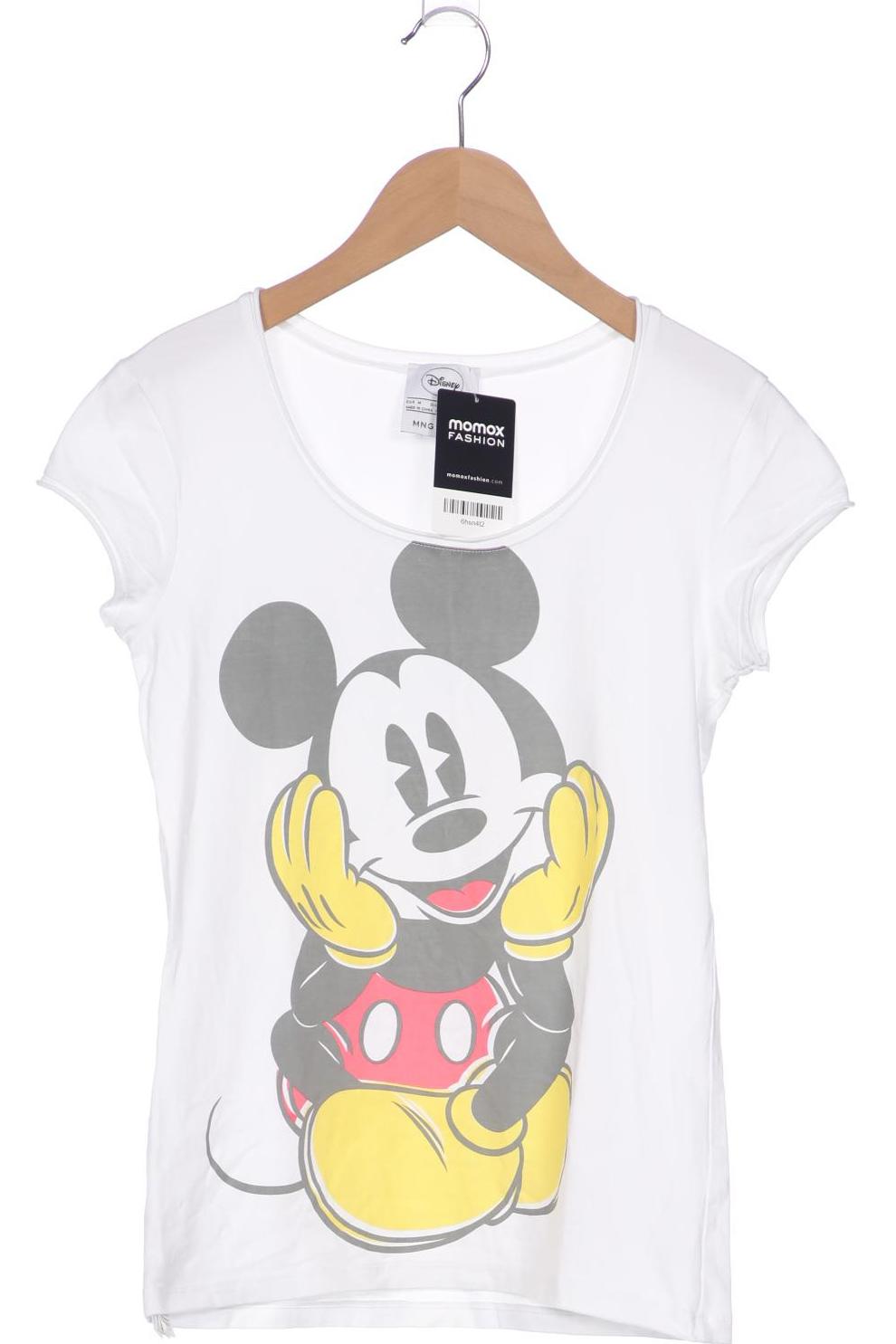 

Mango Damen T-Shirt, weiß, Gr. 38