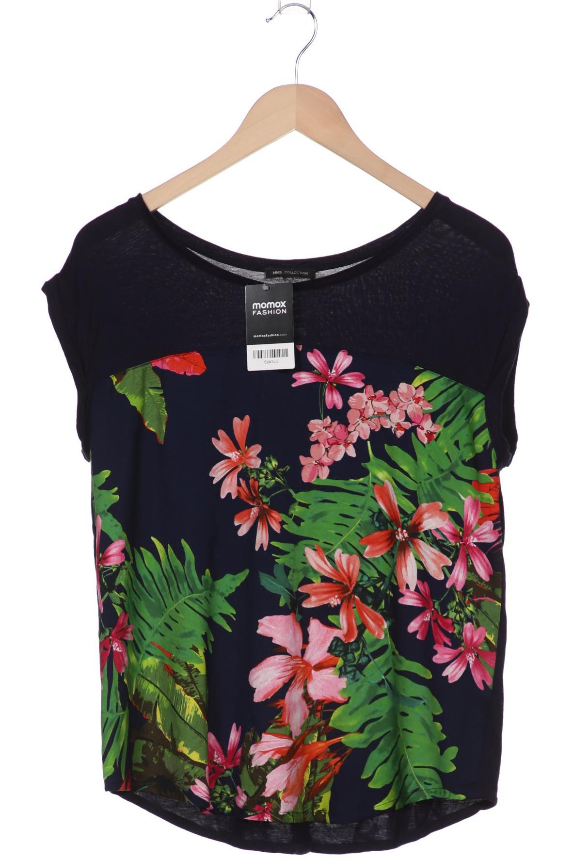 

MANGO Damen T-Shirt, marineblau