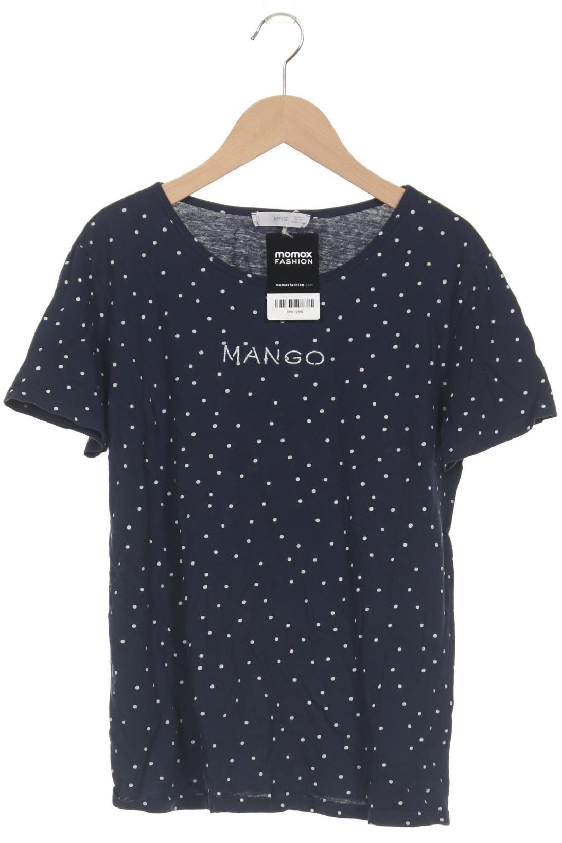 

Mango Damen T-Shirt, marineblau, Gr. 44