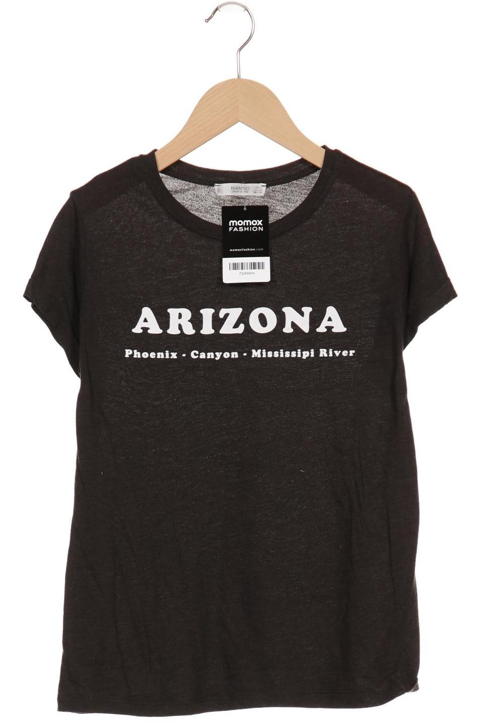 

Mango Damen T-Shirt, grau, Gr. 36