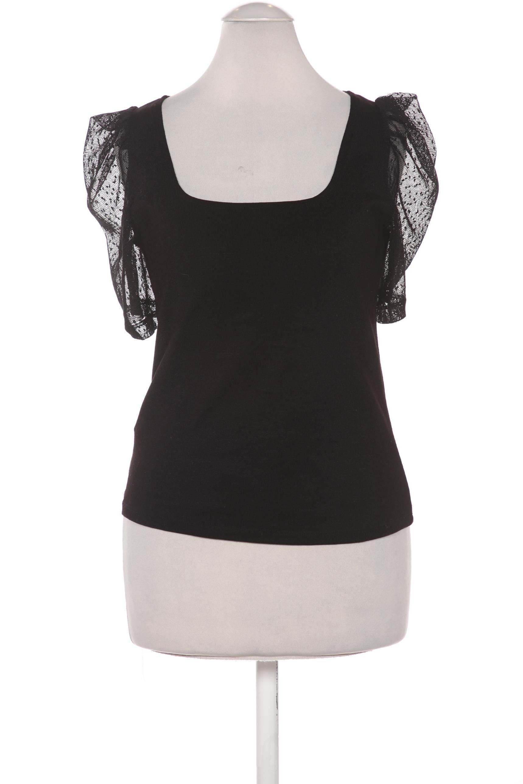 

Mango Damen T-Shirt, schwarz, Gr. 36