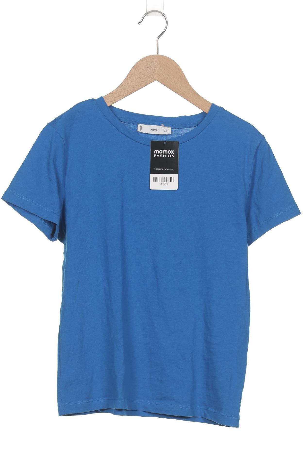 

Mango Damen T-Shirt, blau, Gr. 38
