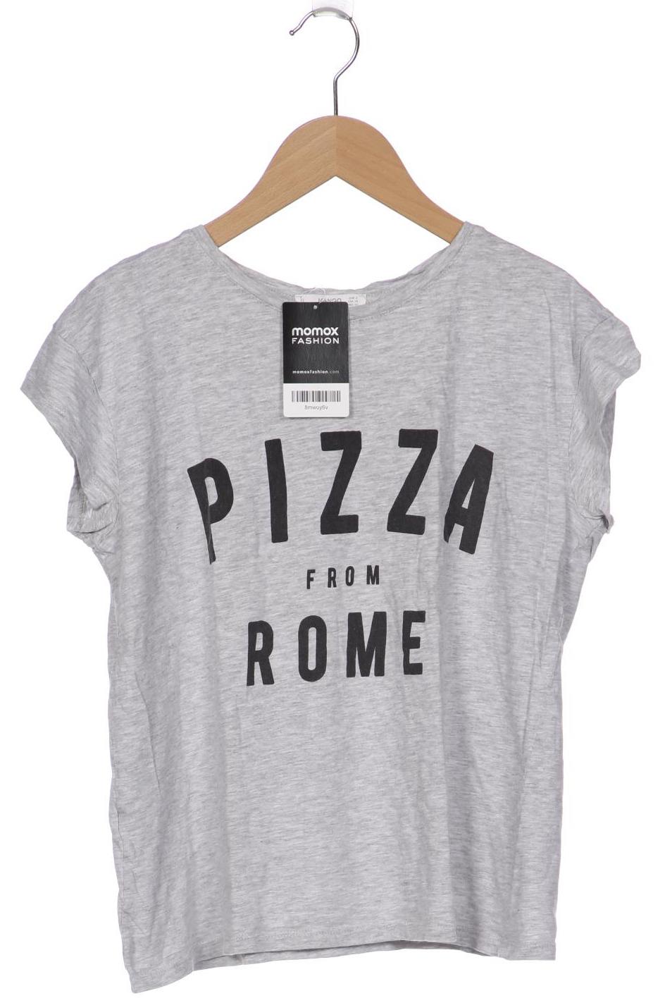 

MANGO Damen T-Shirt, grau