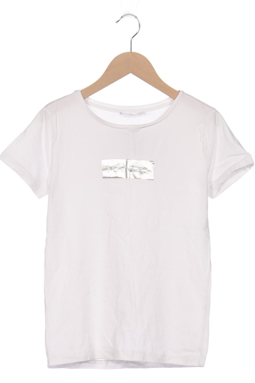 

Mango Damen T-Shirt, weiß, Gr. 38