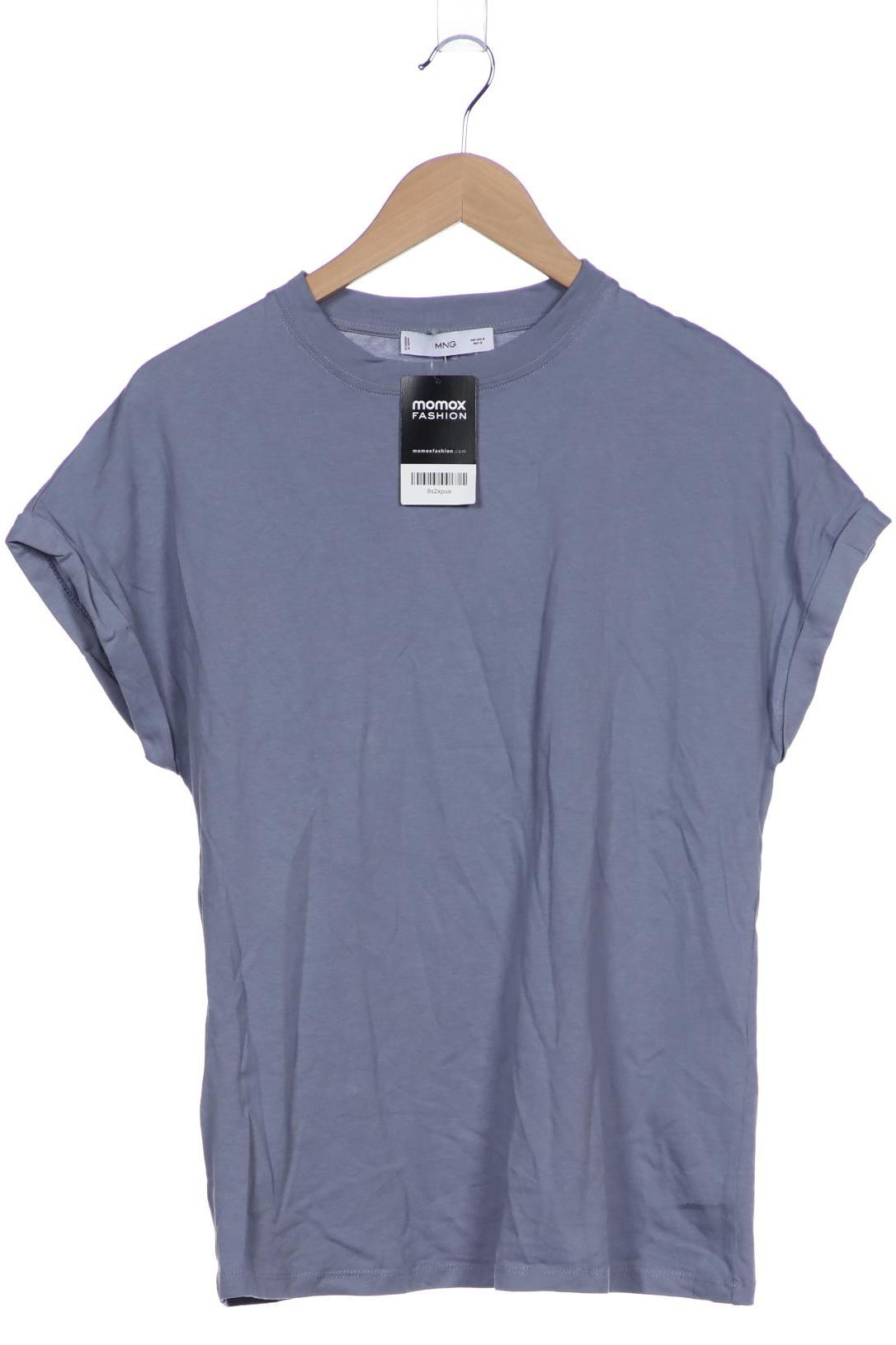 

Mango Damen T-Shirt, blau, Gr. 38
