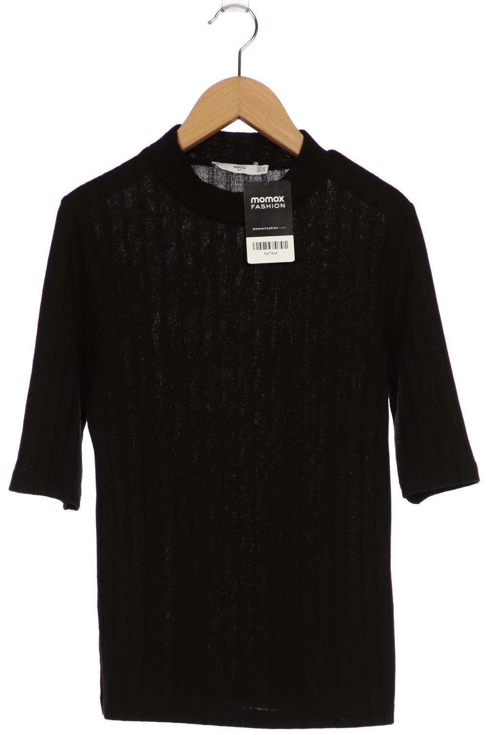 

Mango Damen T-Shirt, schwarz, Gr. 36