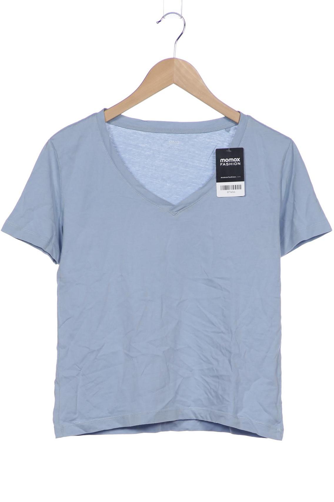 

Mango Damen T-Shirt, hellblau, Gr. 36