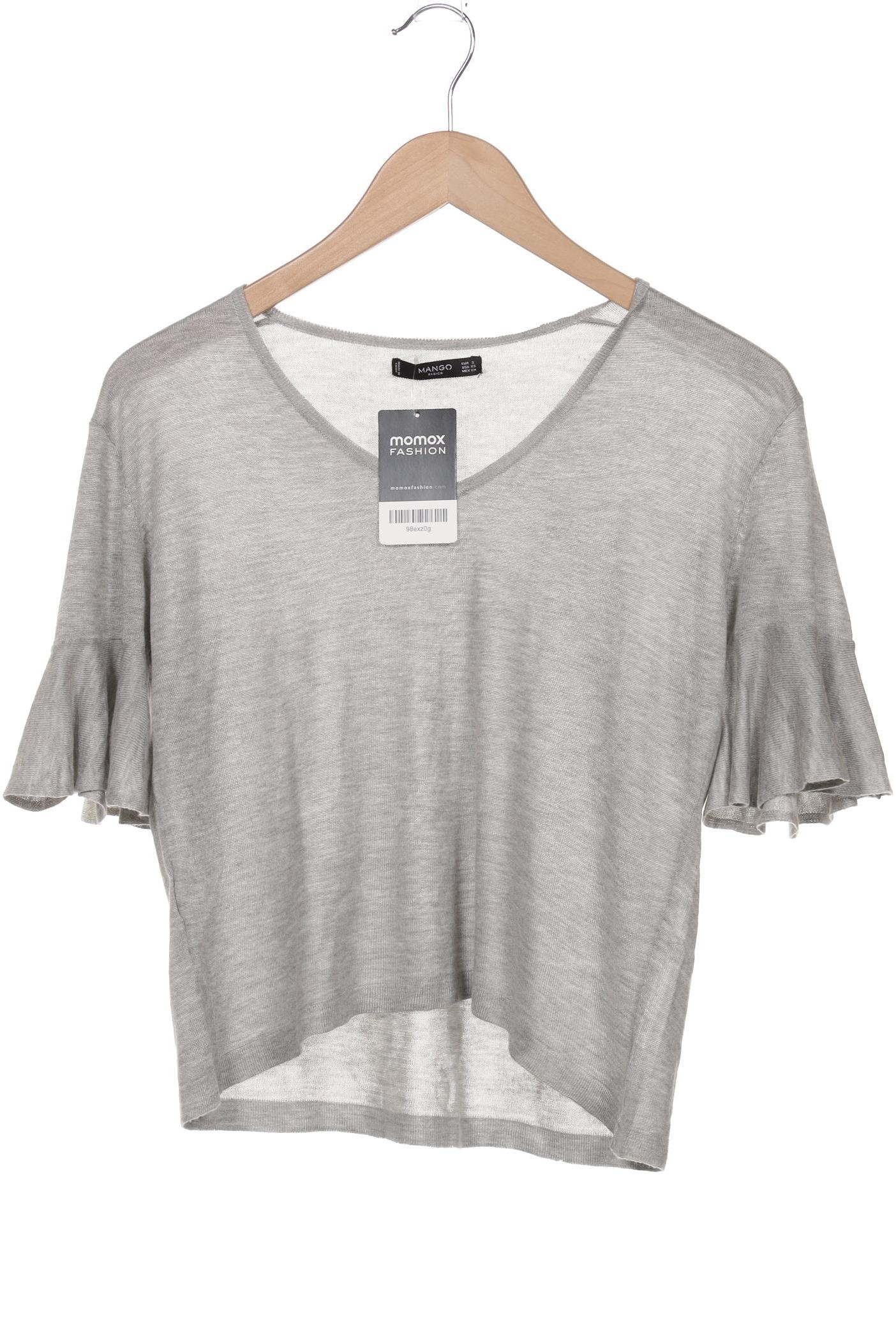 

Mango Damen T-Shirt, grau, Gr. 36