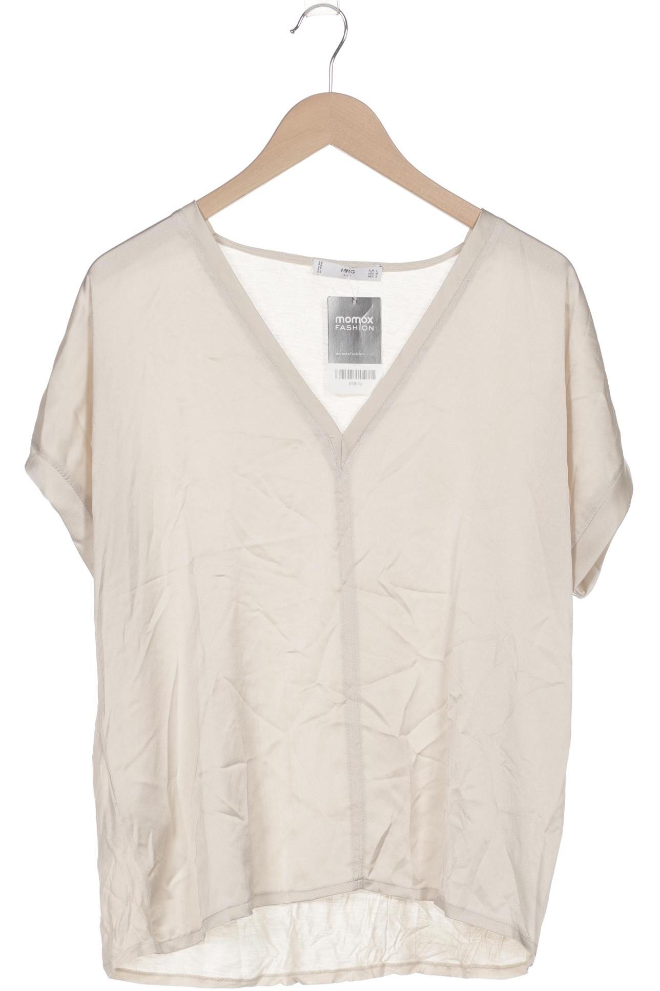 

Mango Damen T-Shirt, cremeweiß, Gr. 42