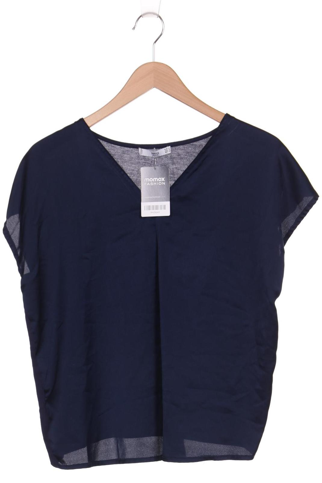 

MANGO Damen T-Shirt, marineblau