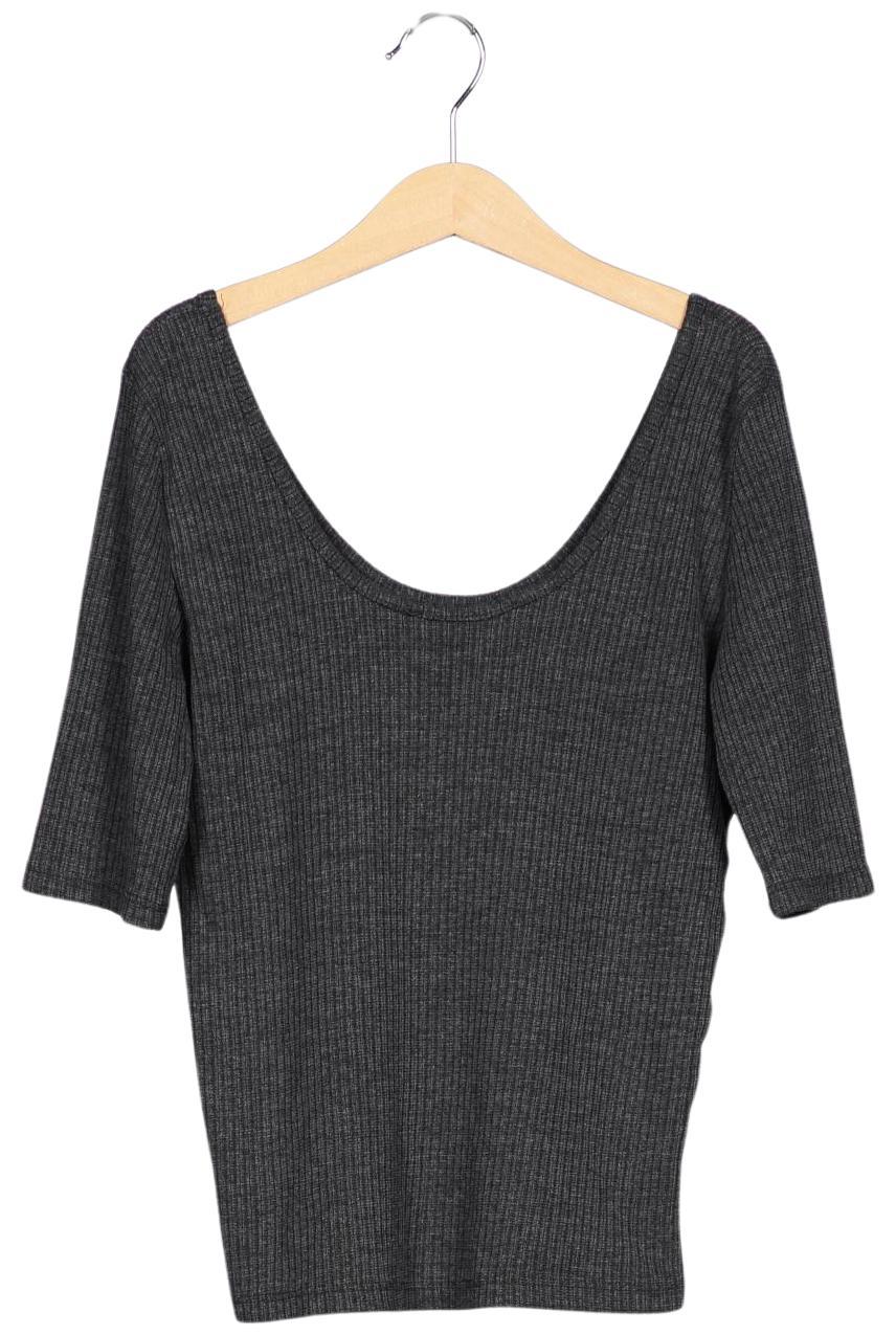 

Mango Damen T-Shirt, grau, Gr. 36