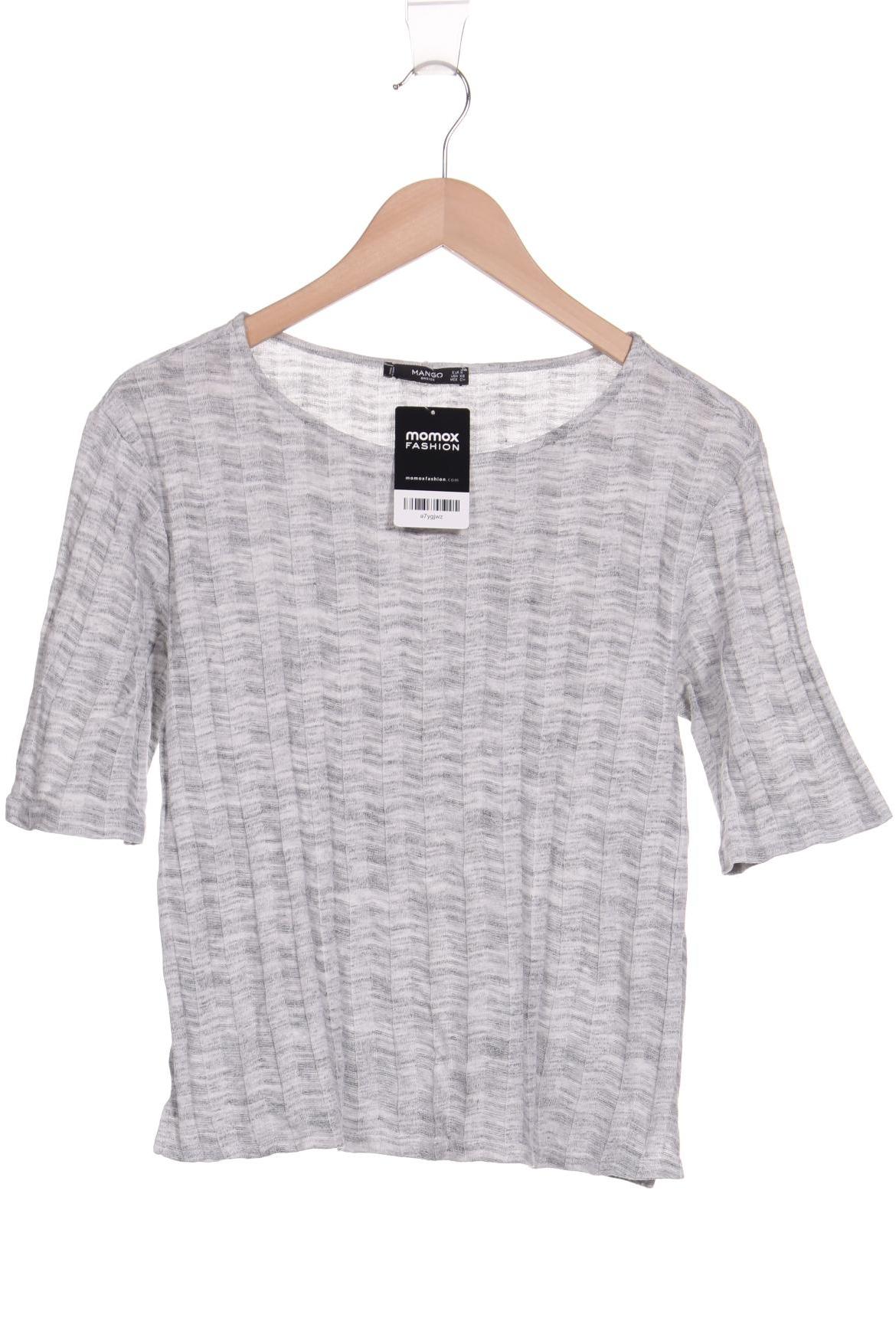 

Mango Damen T-Shirt, grau, Gr. 36