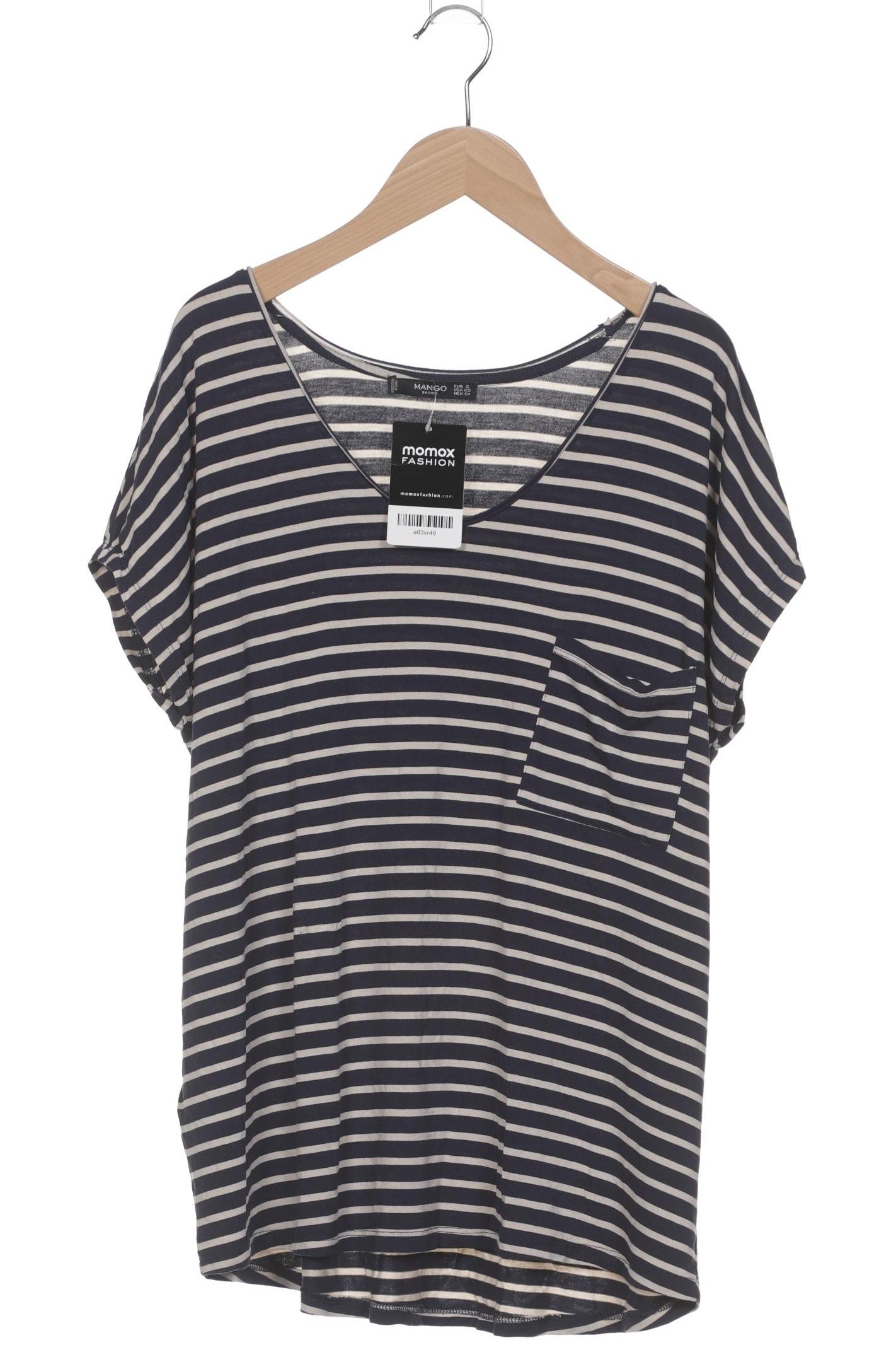 

Mango Damen T-Shirt, marineblau, Gr. 36
